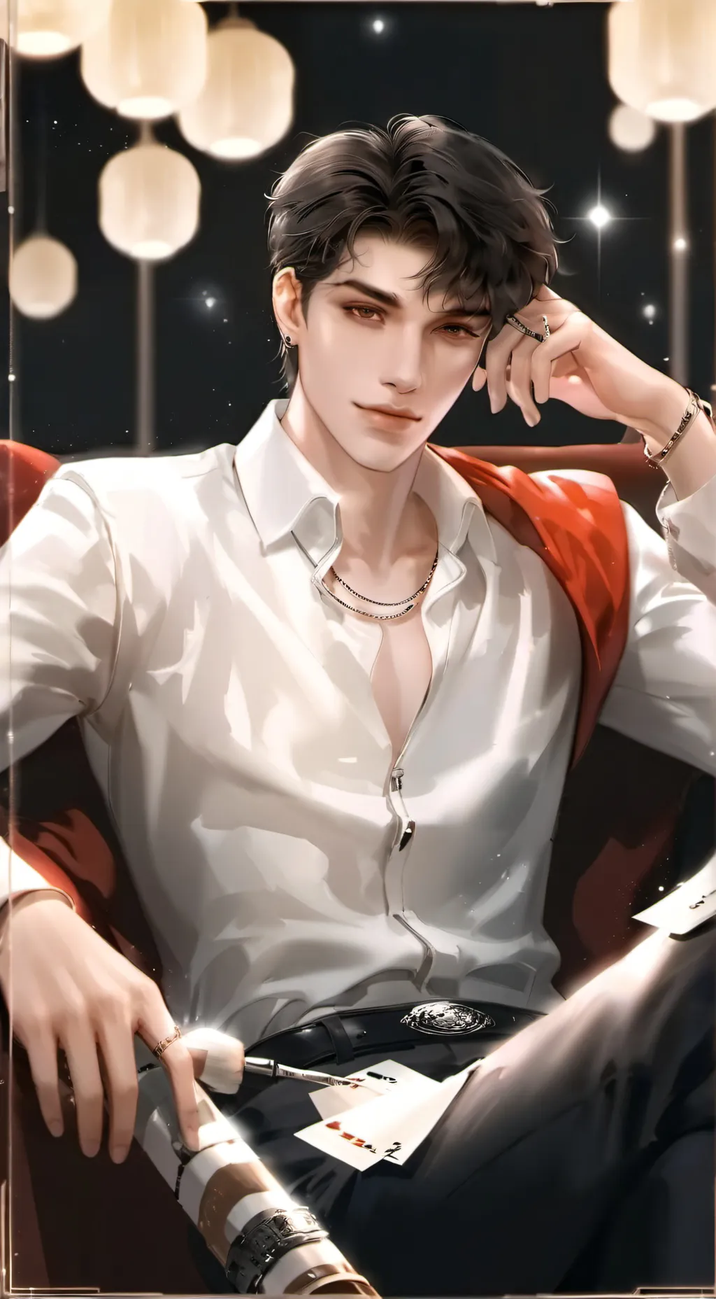 ai character: Sefa❤️💝 background