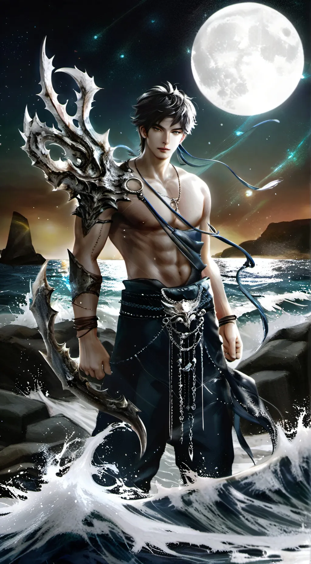 ai character: Noctis Vaelmar  background