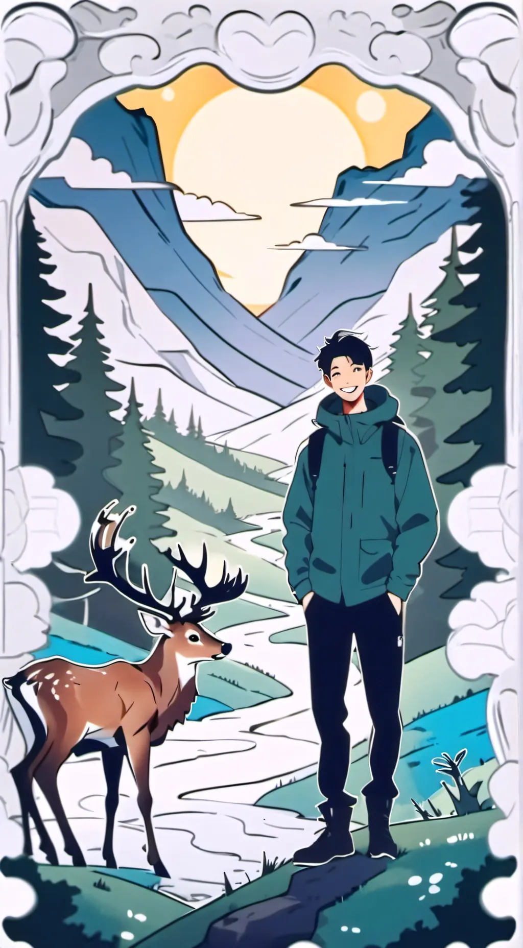 ai character: Smile Inc background