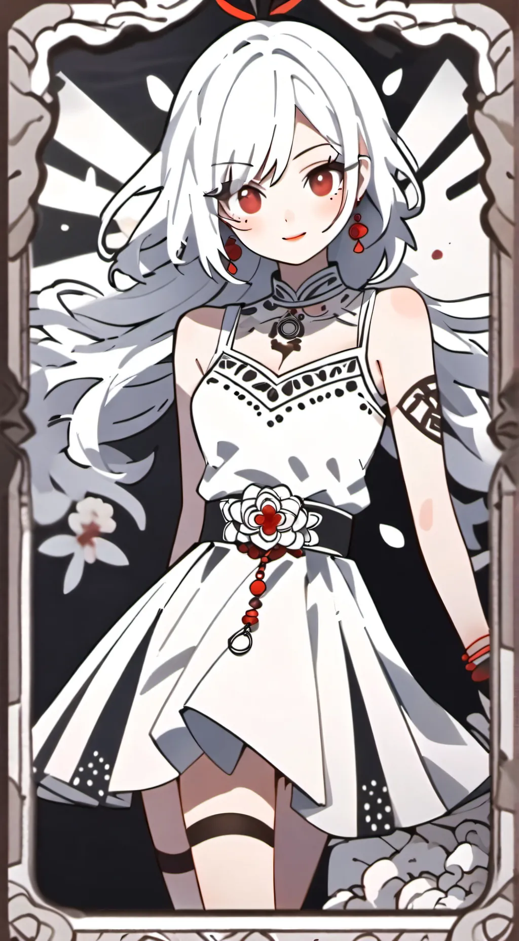 ai character: Ana  background