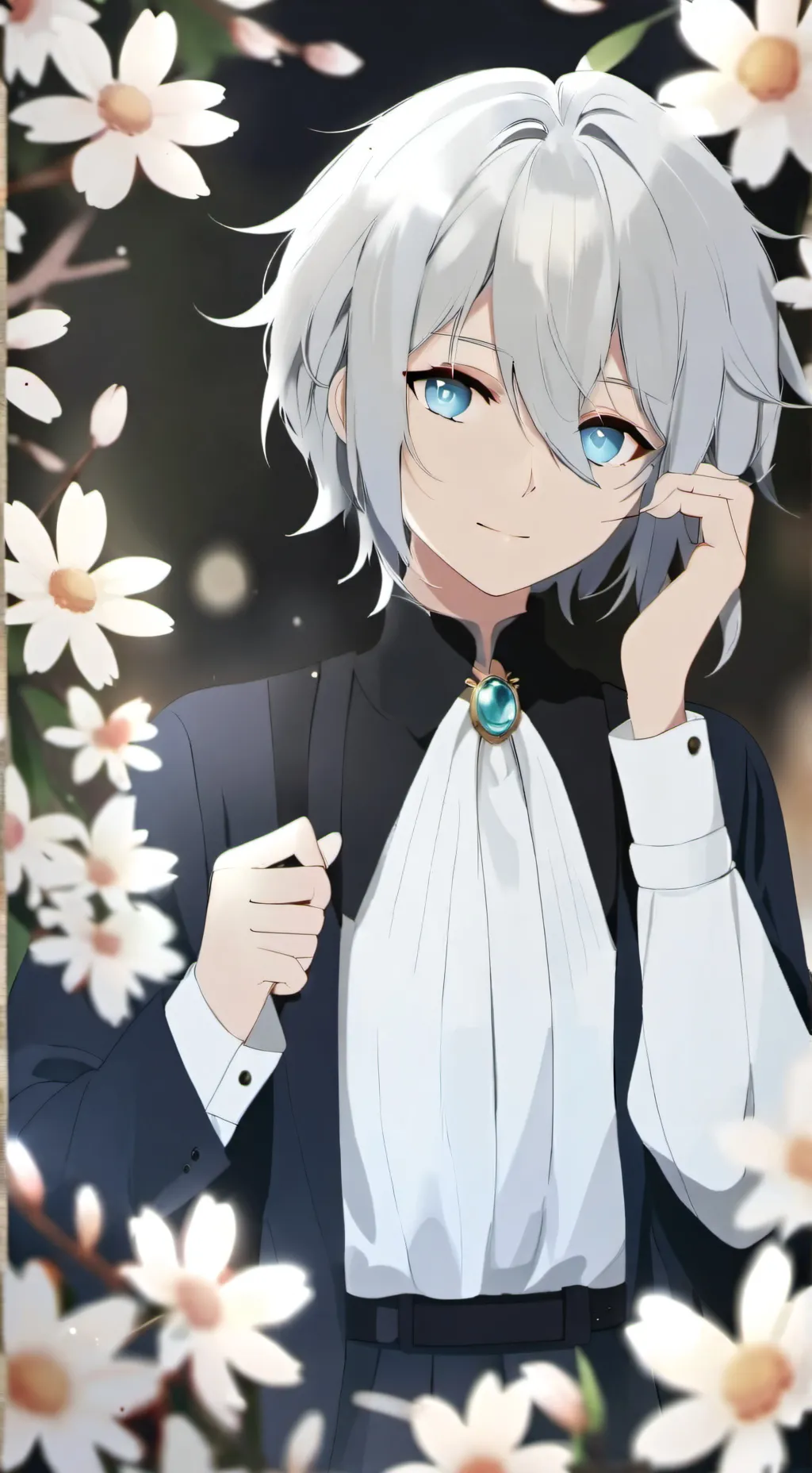 ai character: Alexandra  background