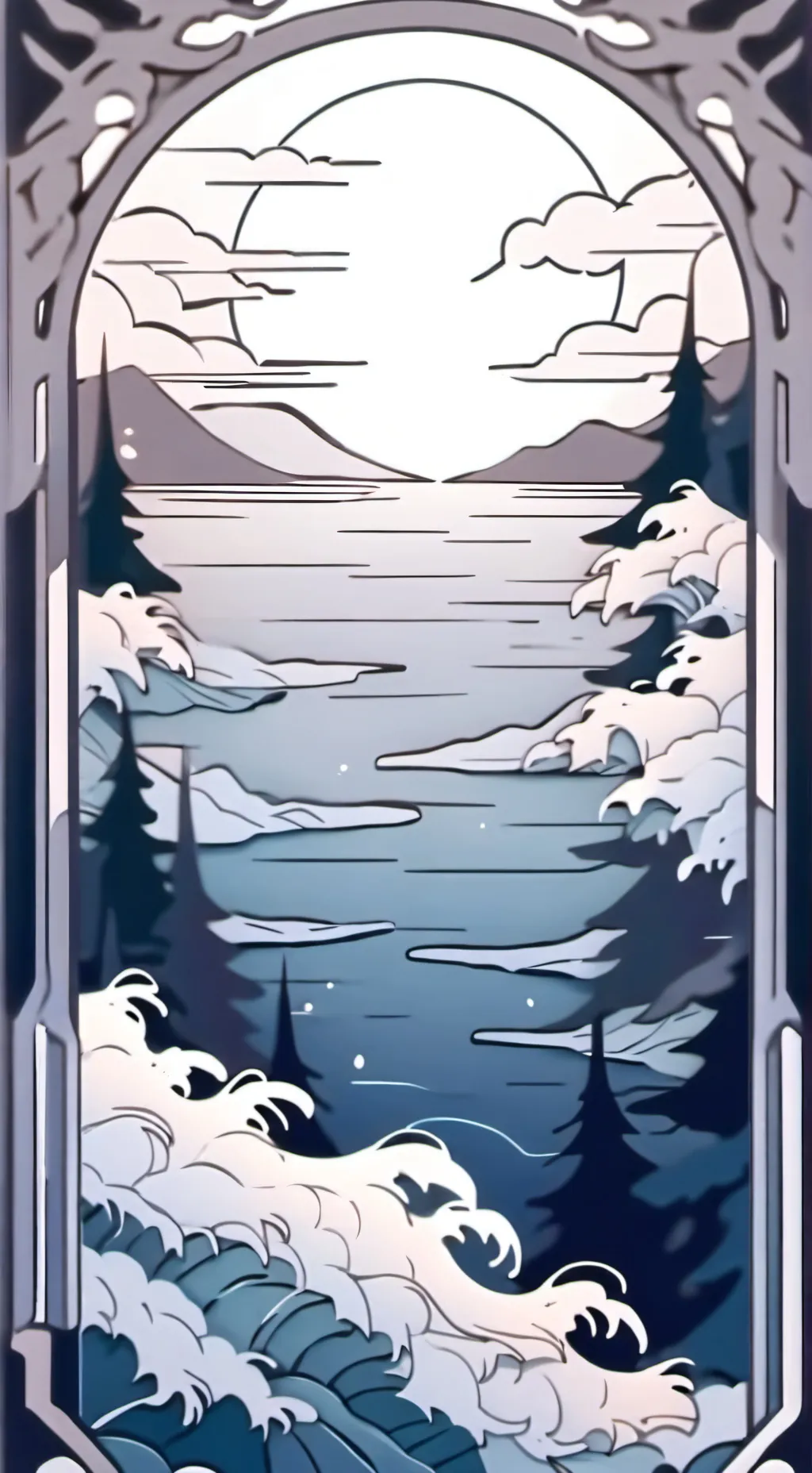 ai character: enamora  background