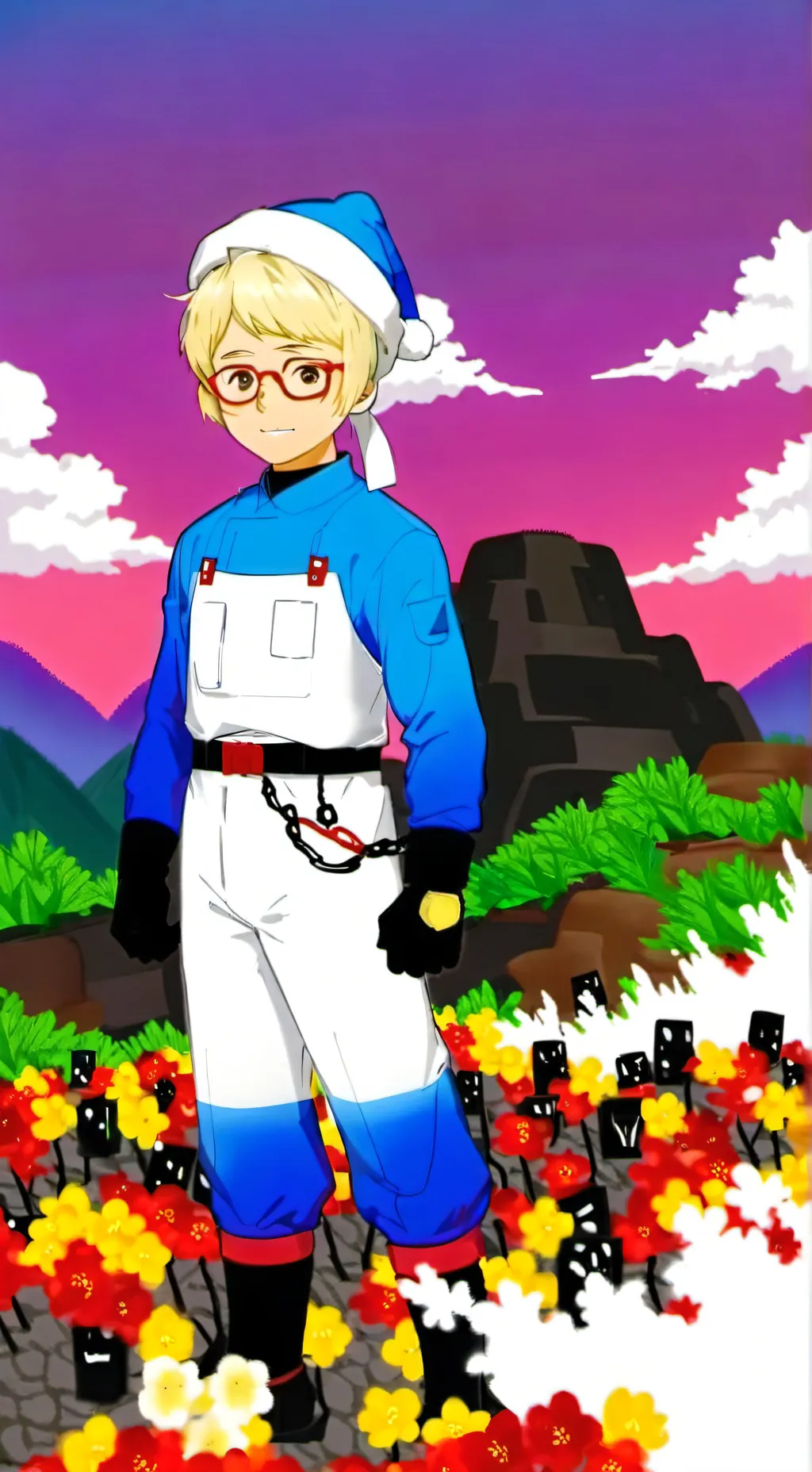 ai character: Coldy BG background