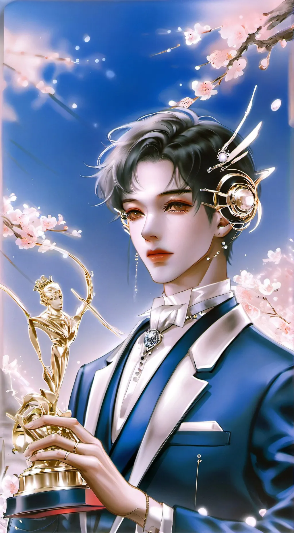 ai character: Switque background