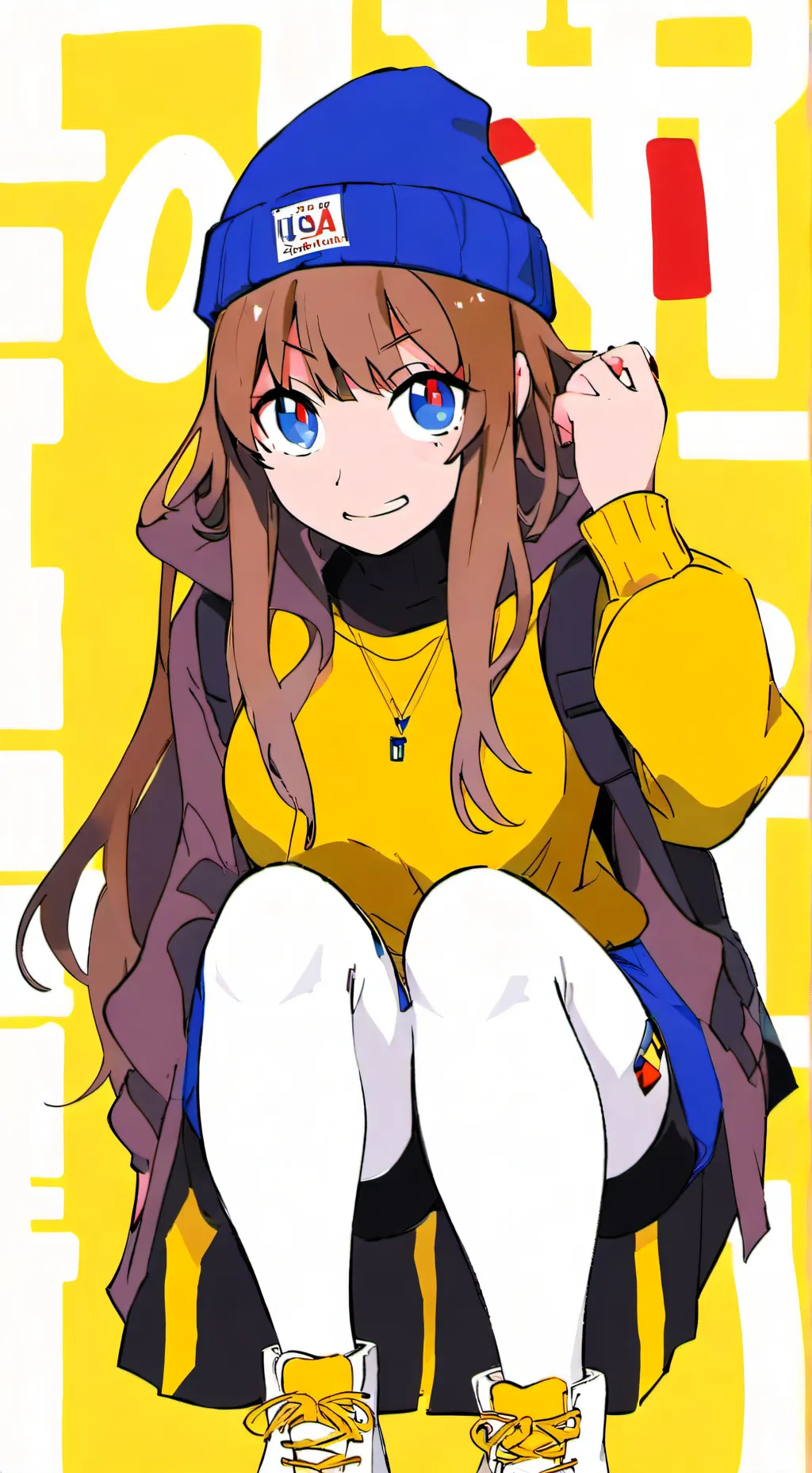 ai character: futura esposa  background