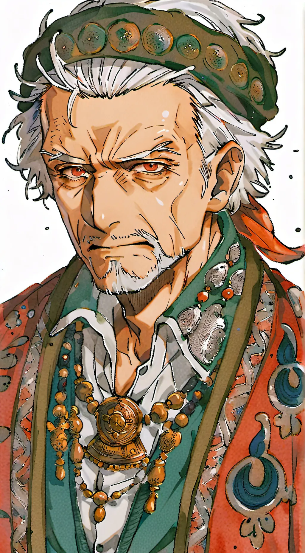 ai character: Shef Flanders  background