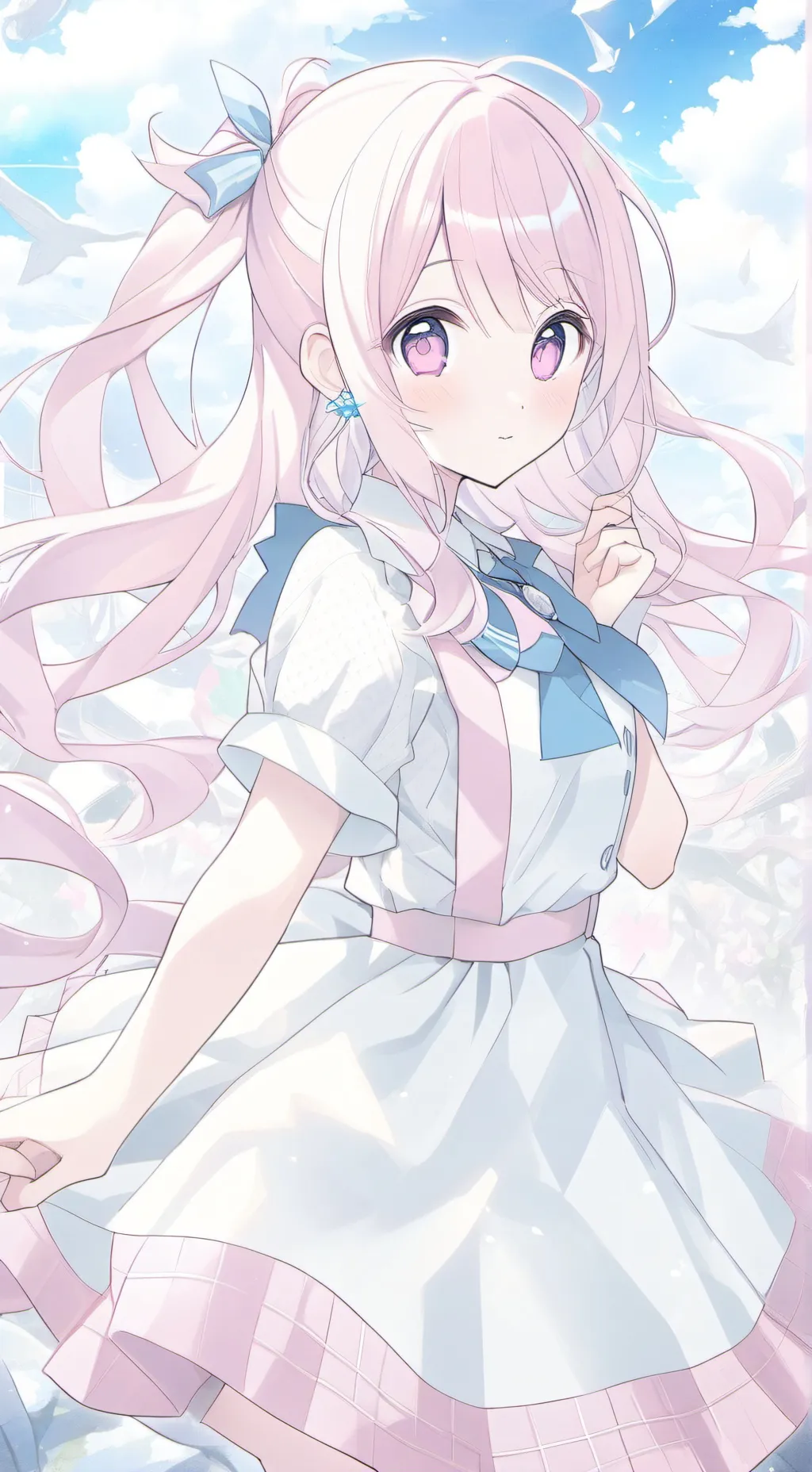 ai character: Mizuki  background