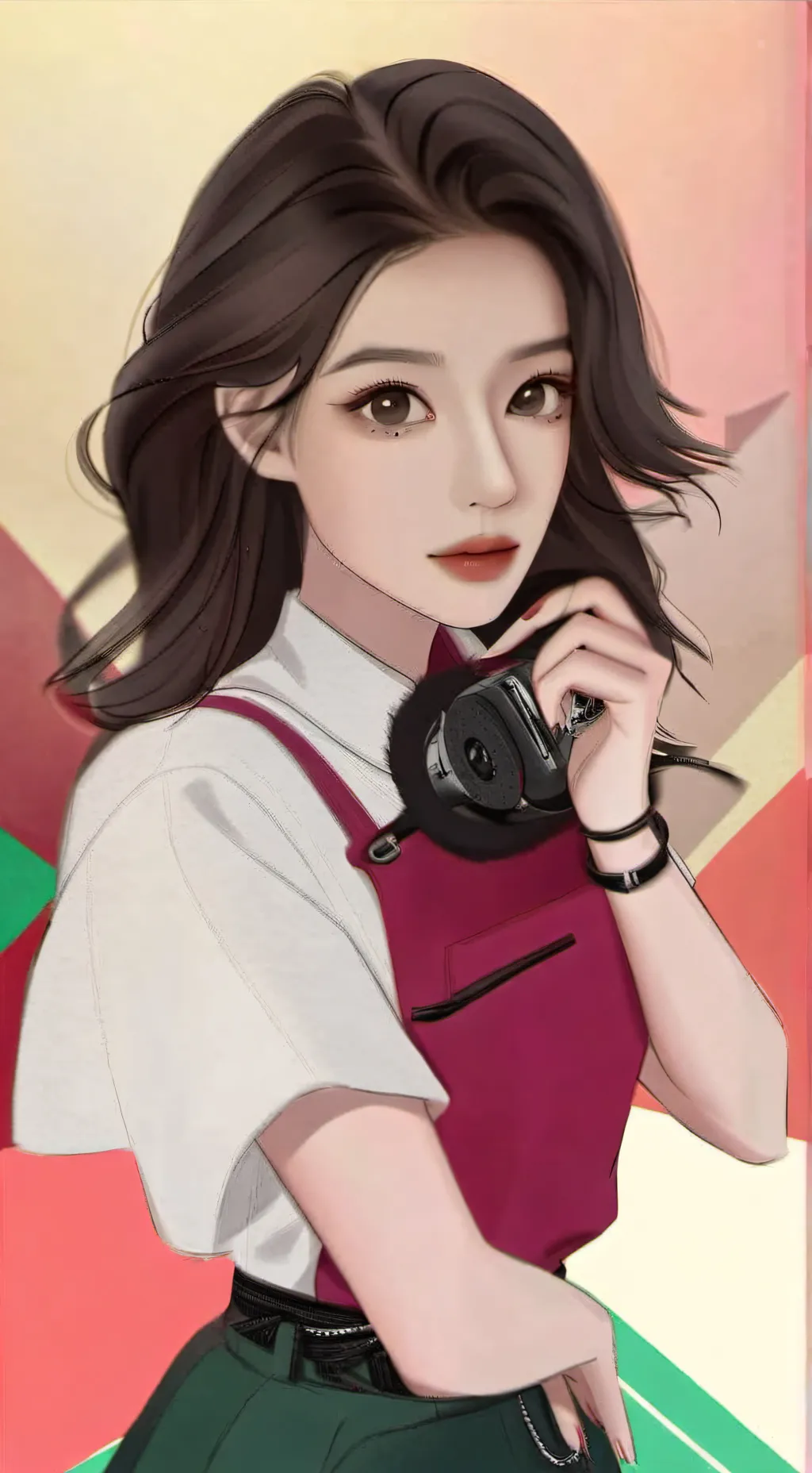 ai character: Кира background