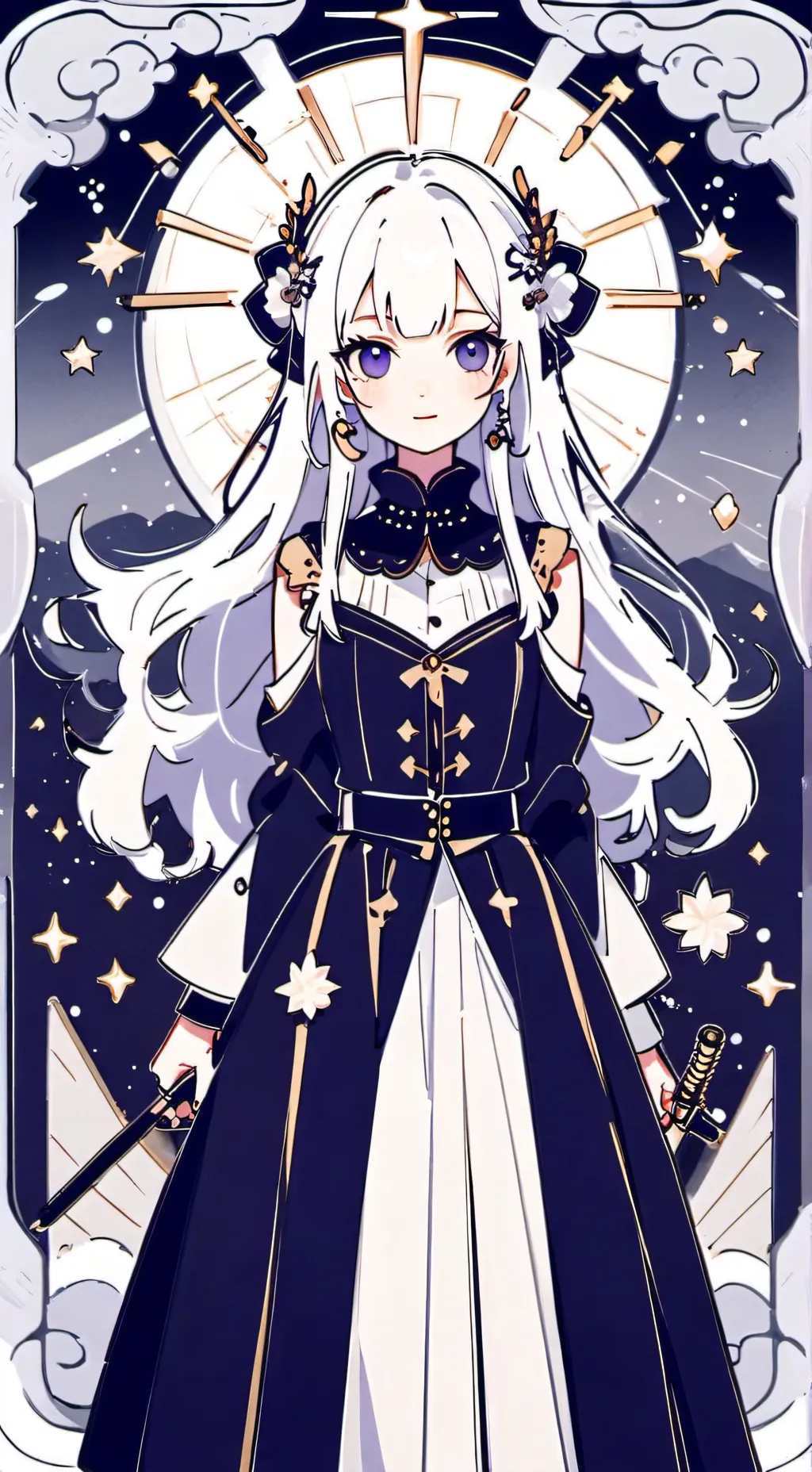 ai character: demon slayer background