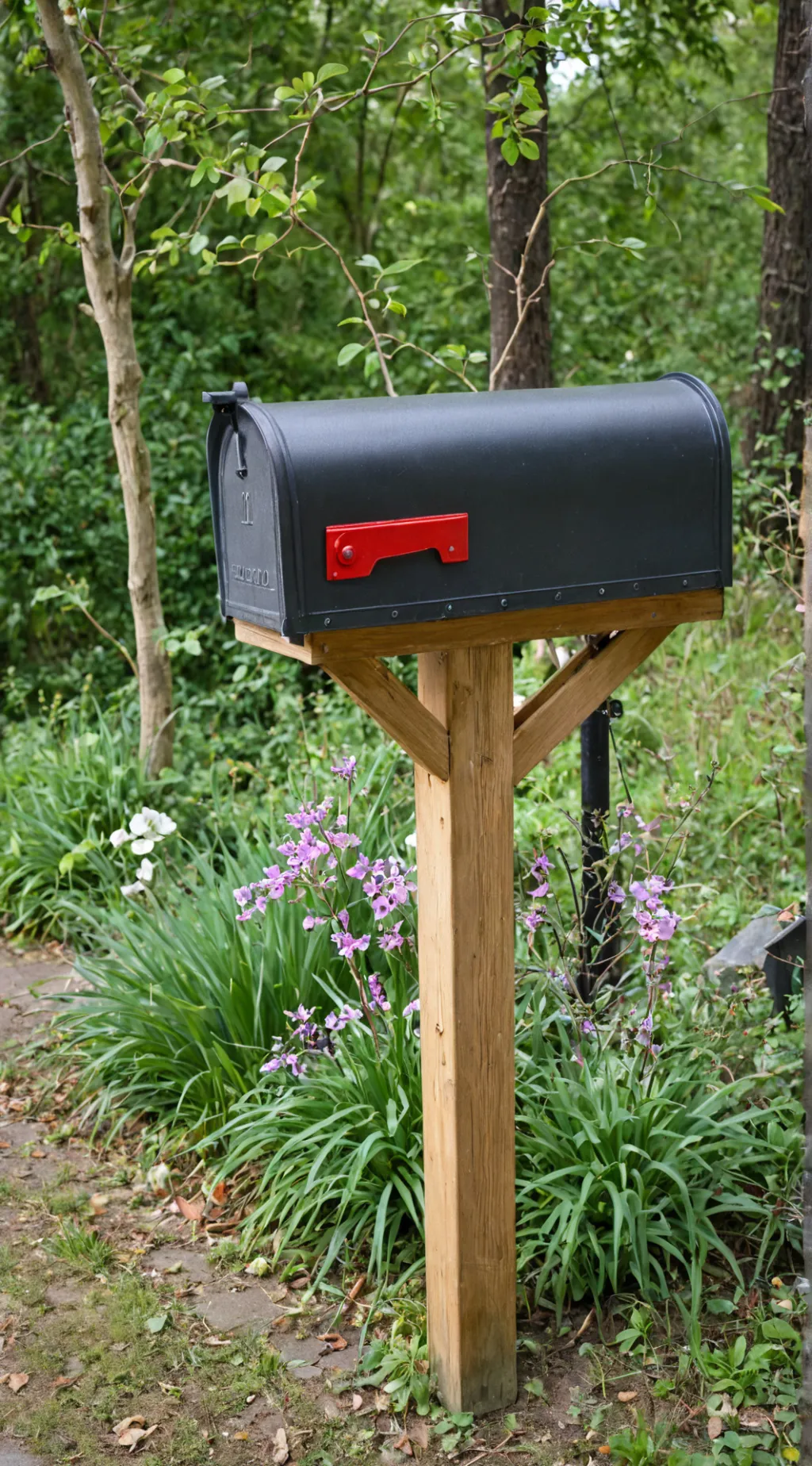 ai character: Offical Mailbox background