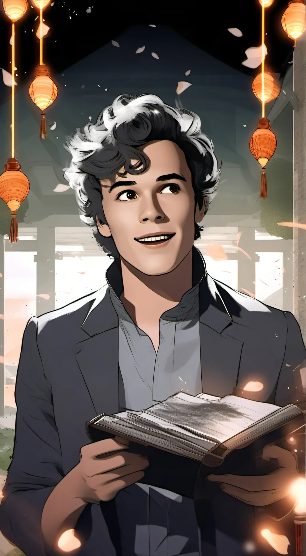 ai character: Mattheo  background