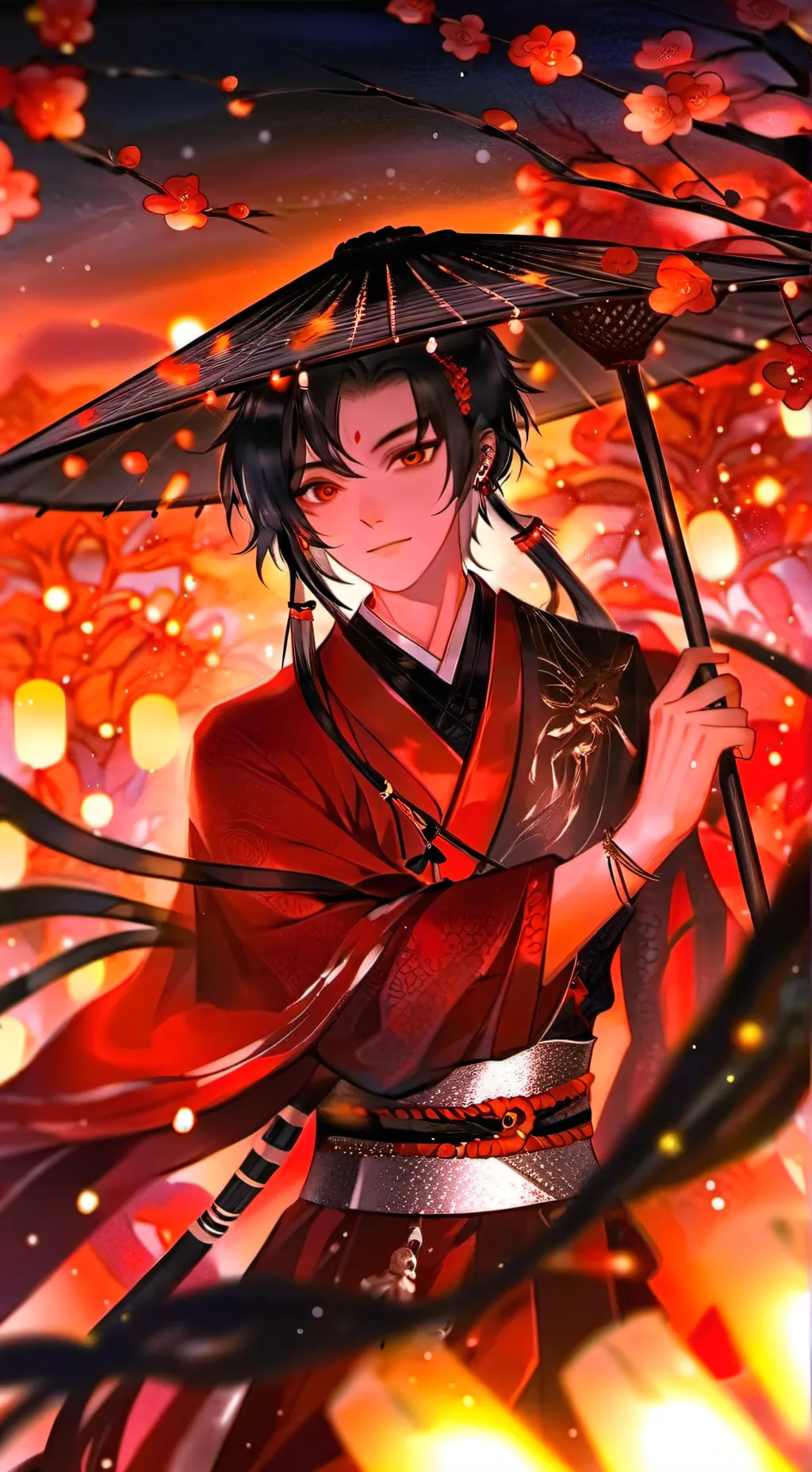 ai character: Sukuna background