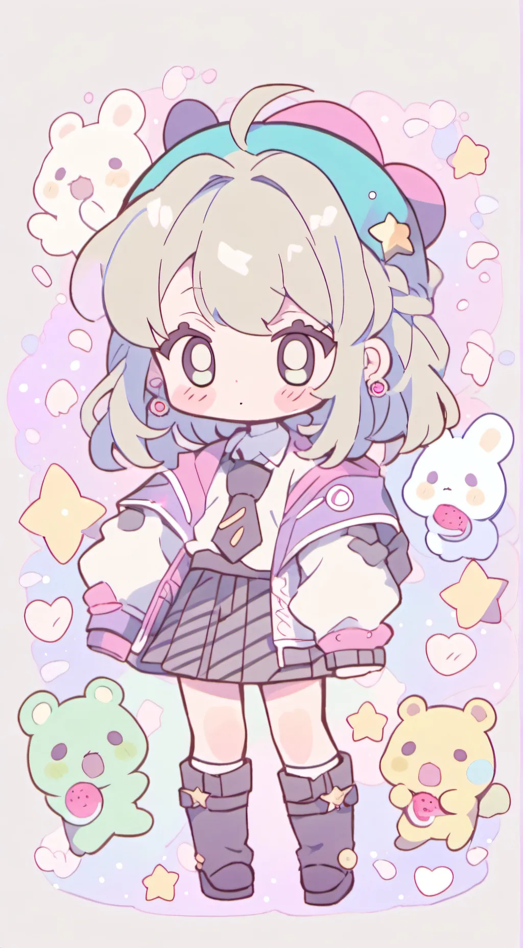 ai character: mha vs goku black background