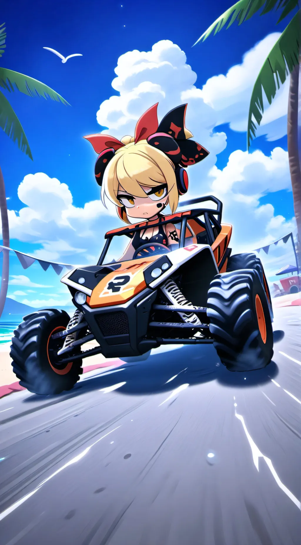 ai character: roxie roller background