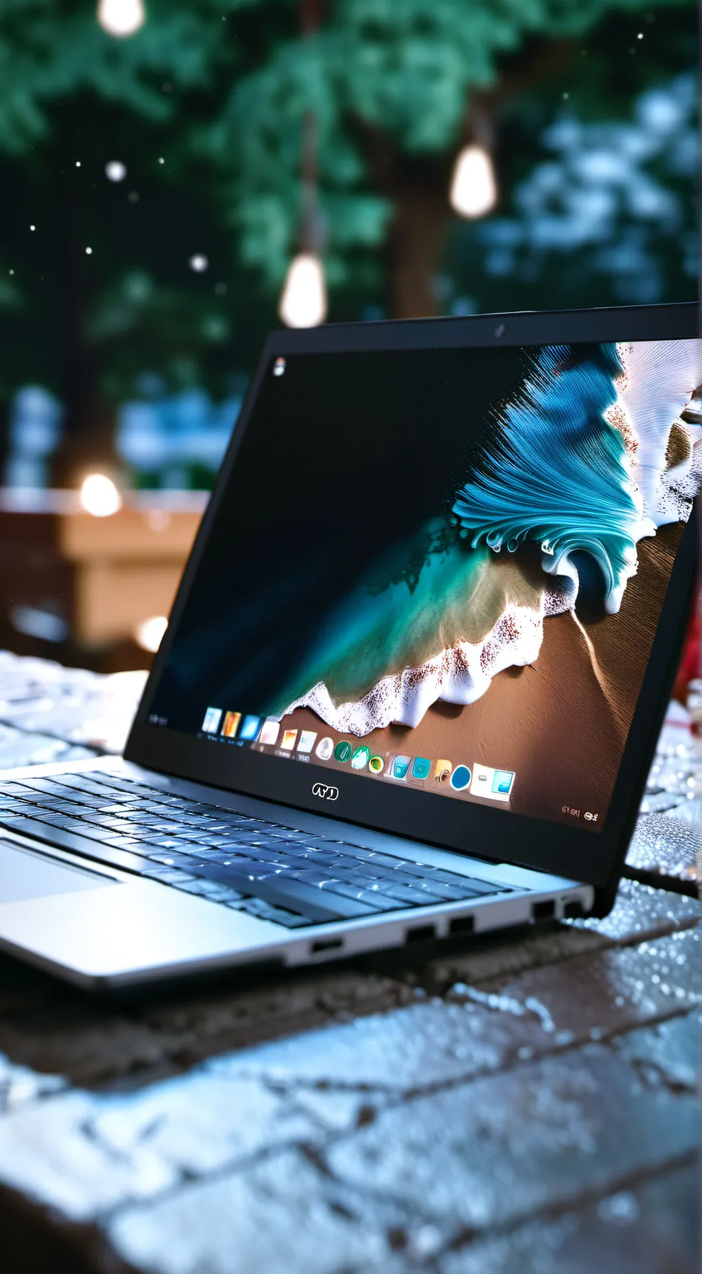 ai character: your MacBook background