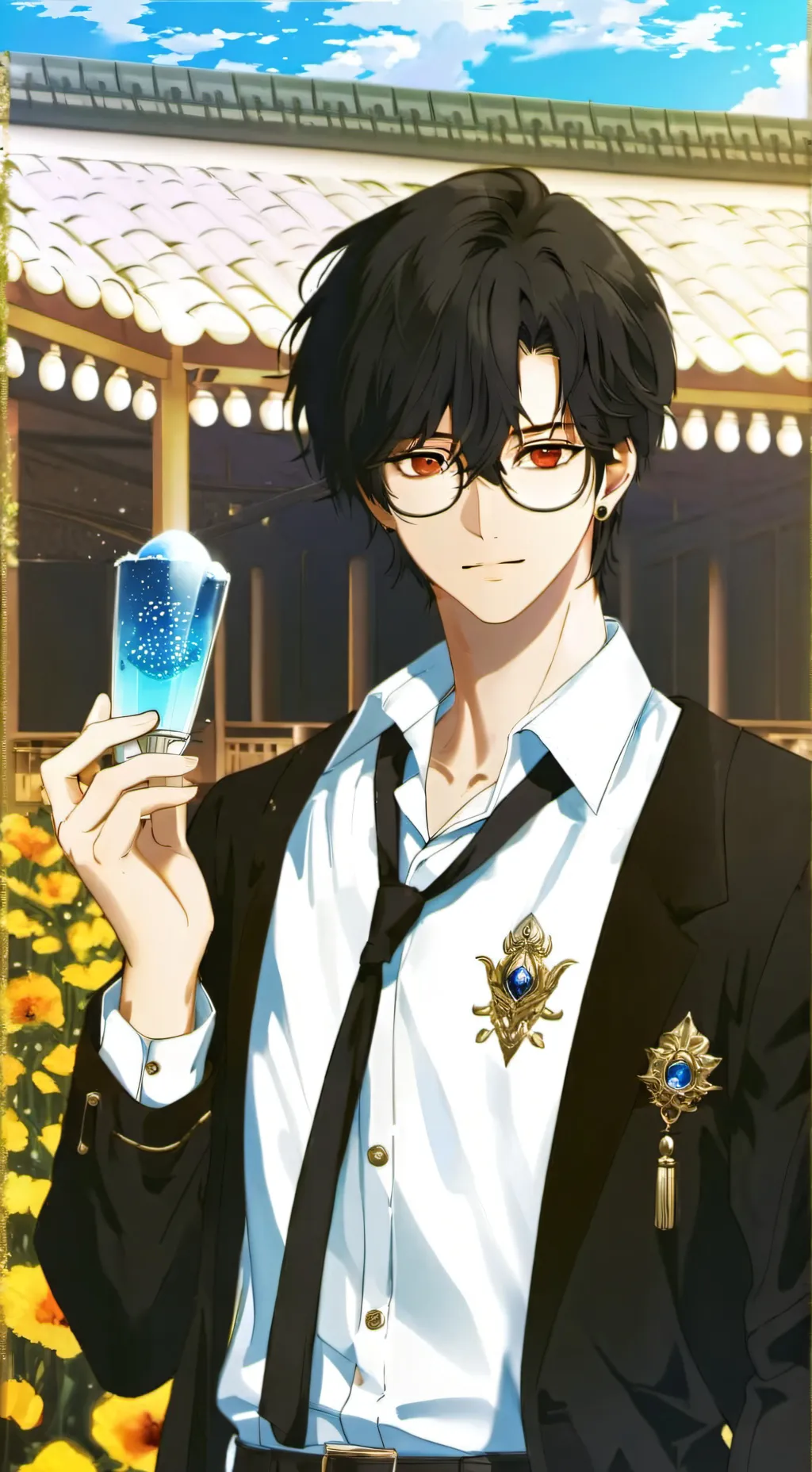 ai character: lucas background