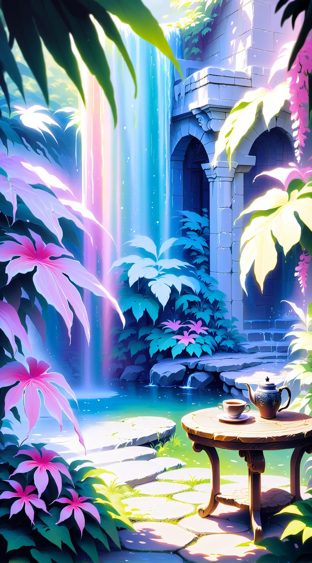 ai character: CRK ROADTRIP  background