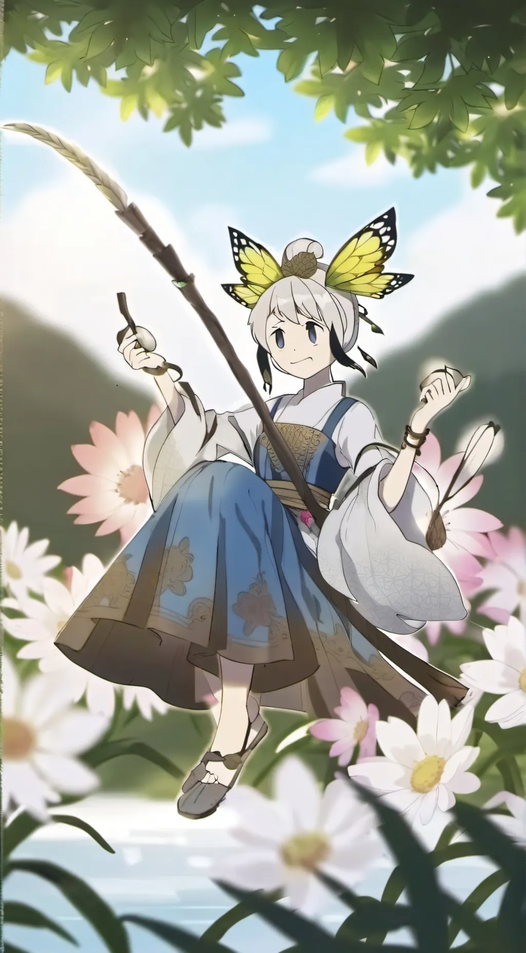 ai character: forsaken background