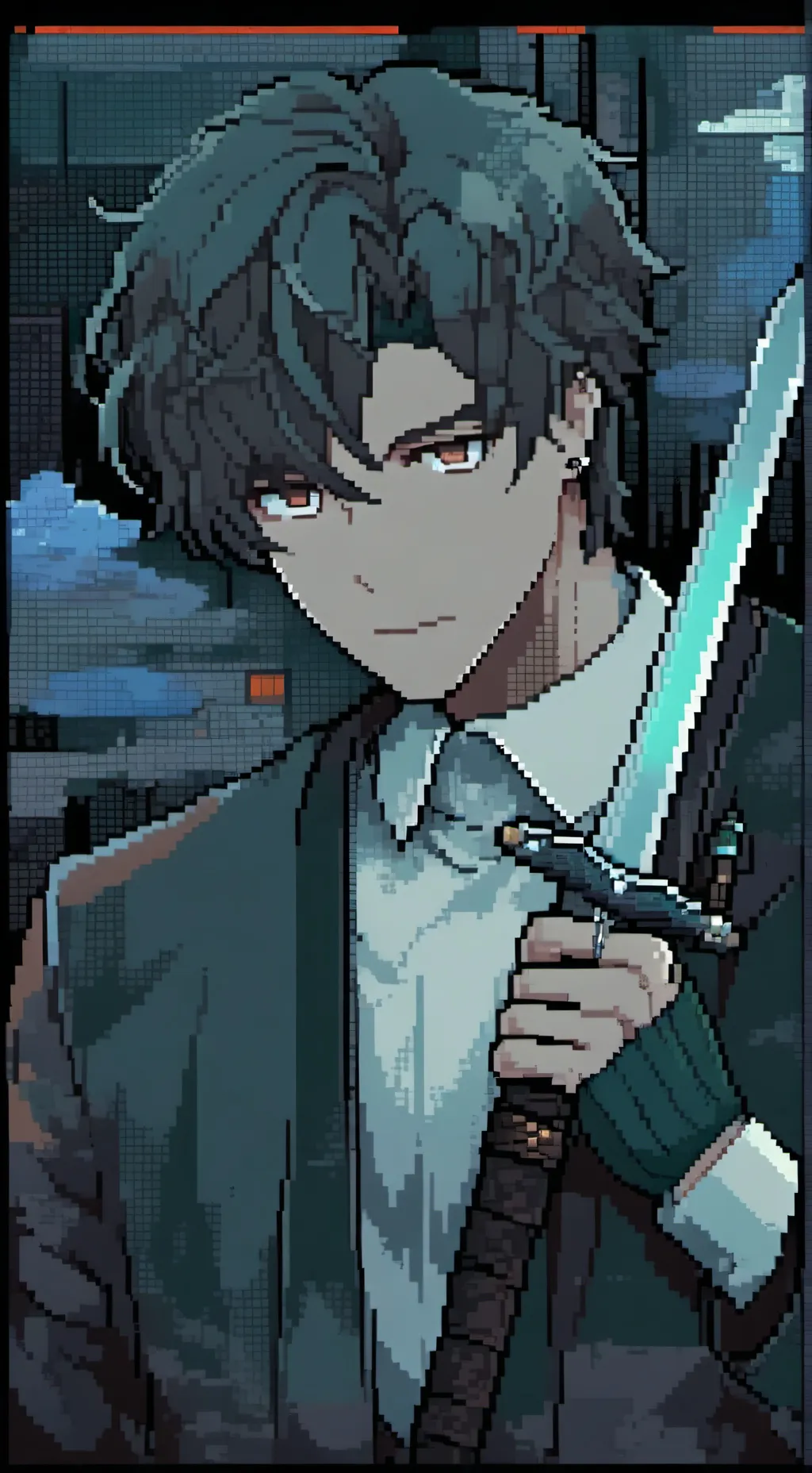 ai character: Shedletsky background