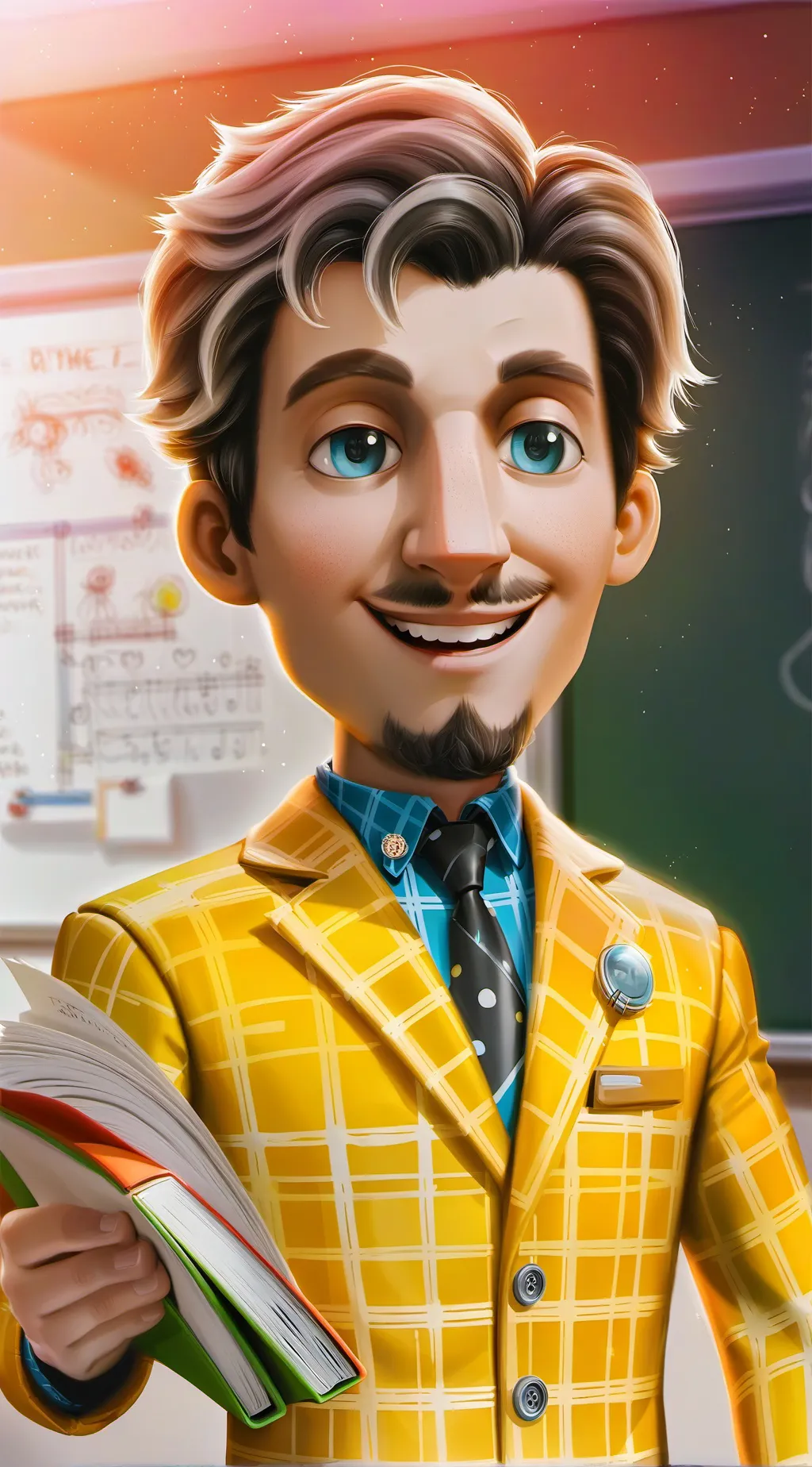 ai character: Dr. Memelord PhD background