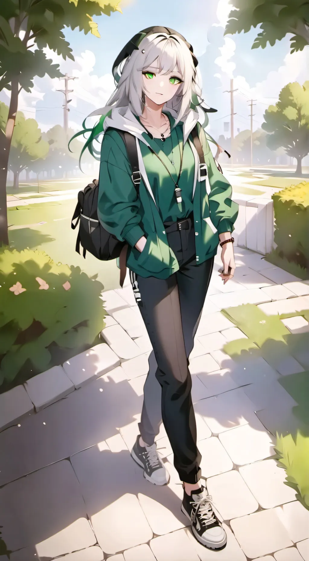 ai character: Evelyn  background