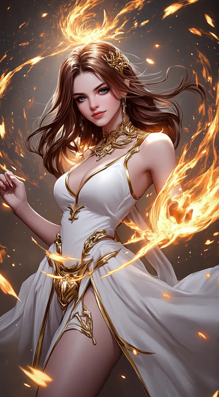 ai character: Love background