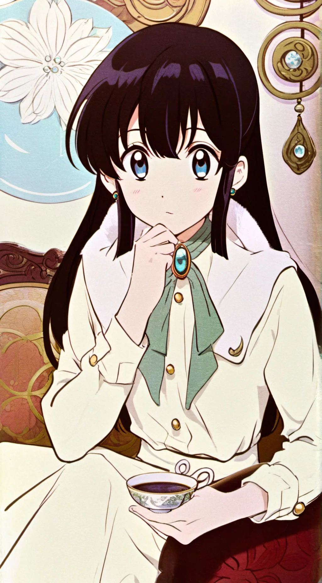 ai character: demon slayer background