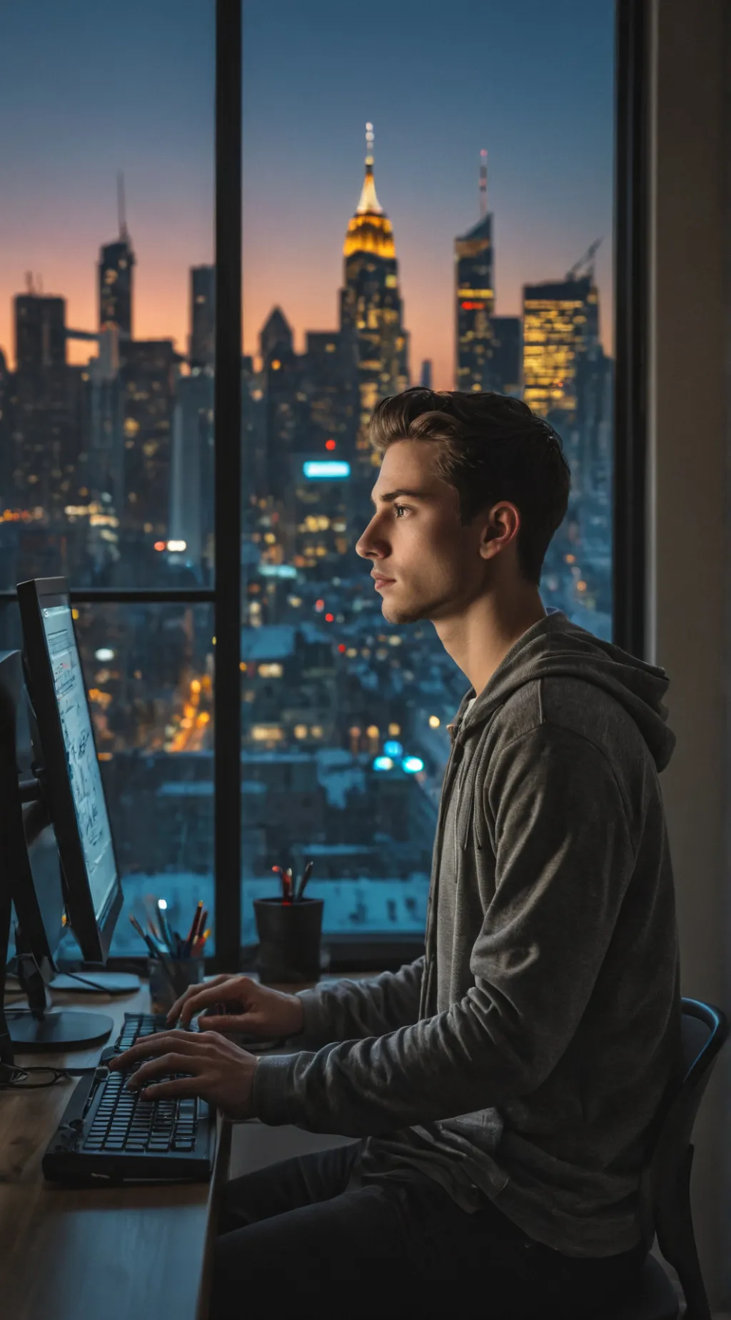 ai character: The Freelancer's R background