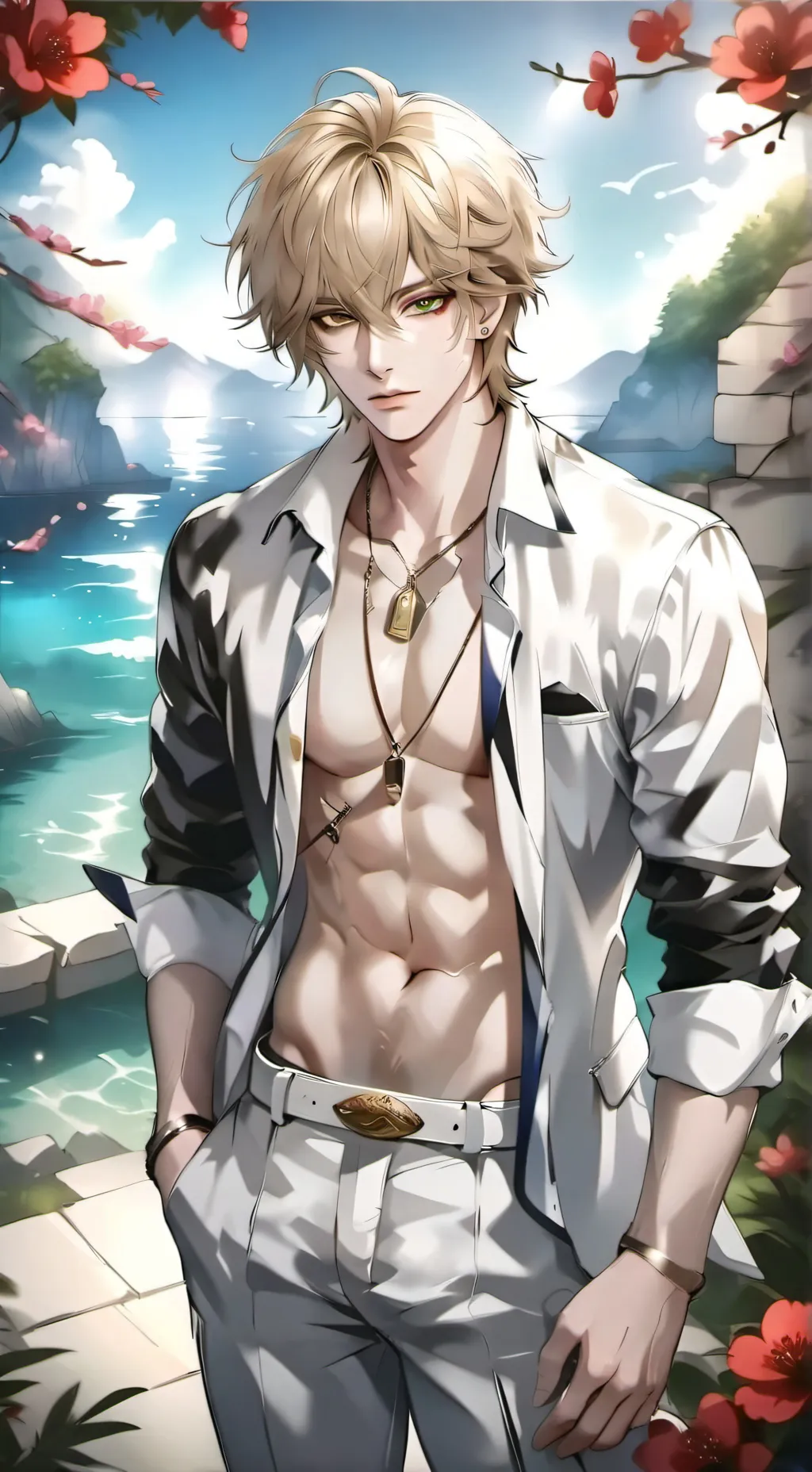 ai character: Adrien agreste background