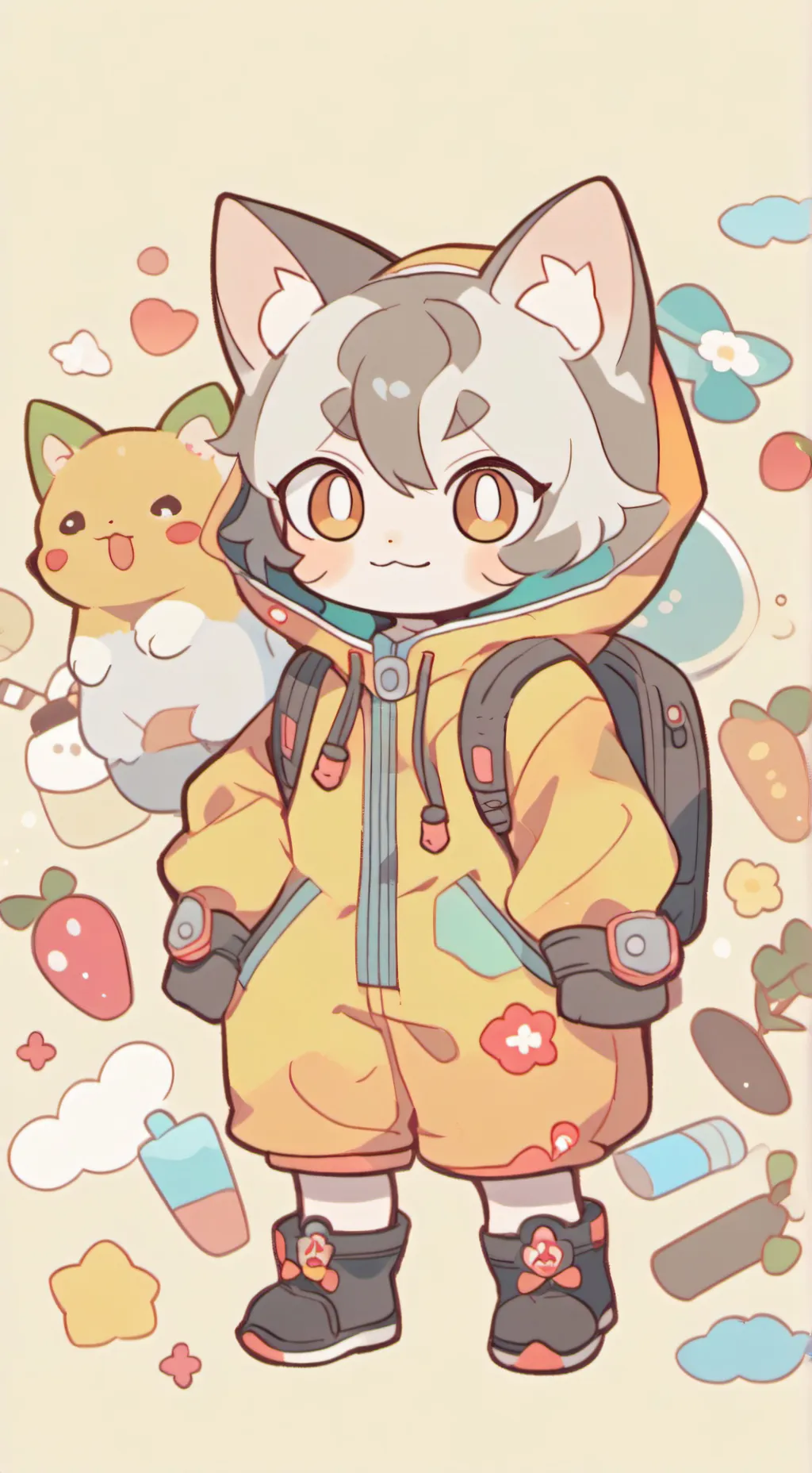 Talkie AI - Chat with gato scrath 