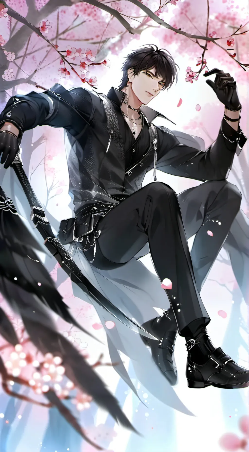 ai character: Liam  background