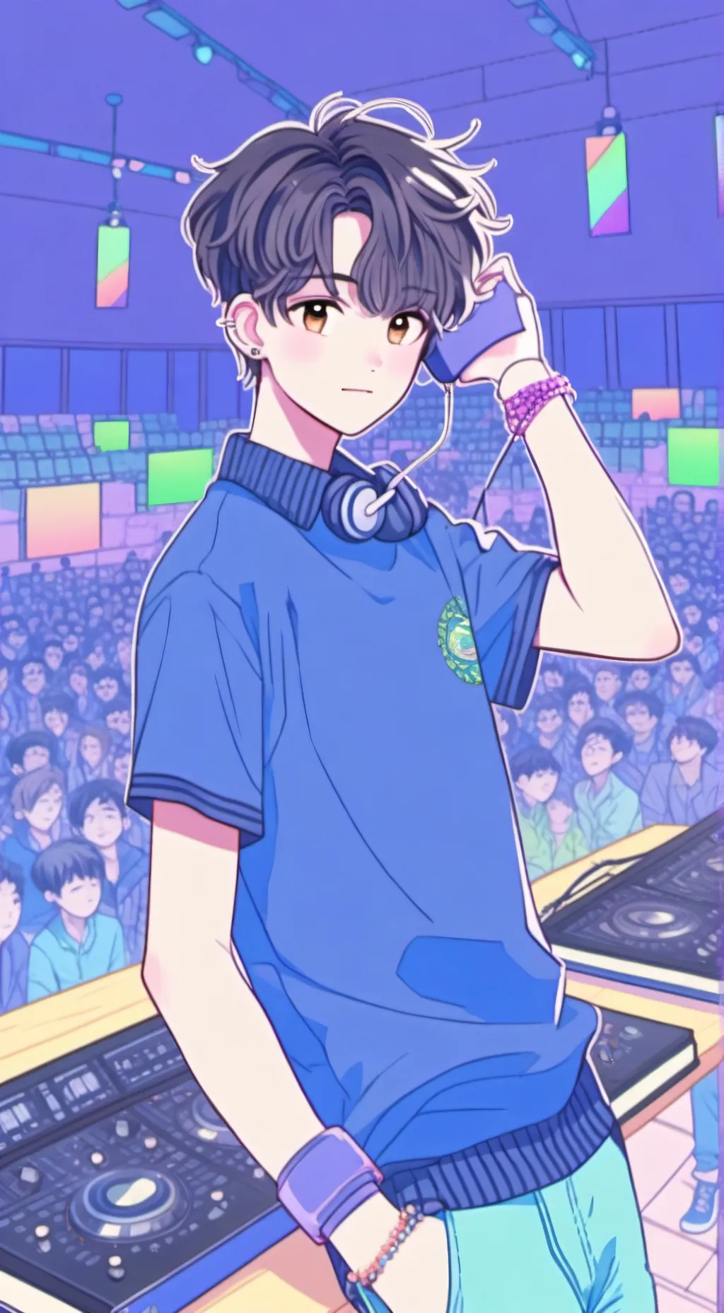 ai character: Mike background