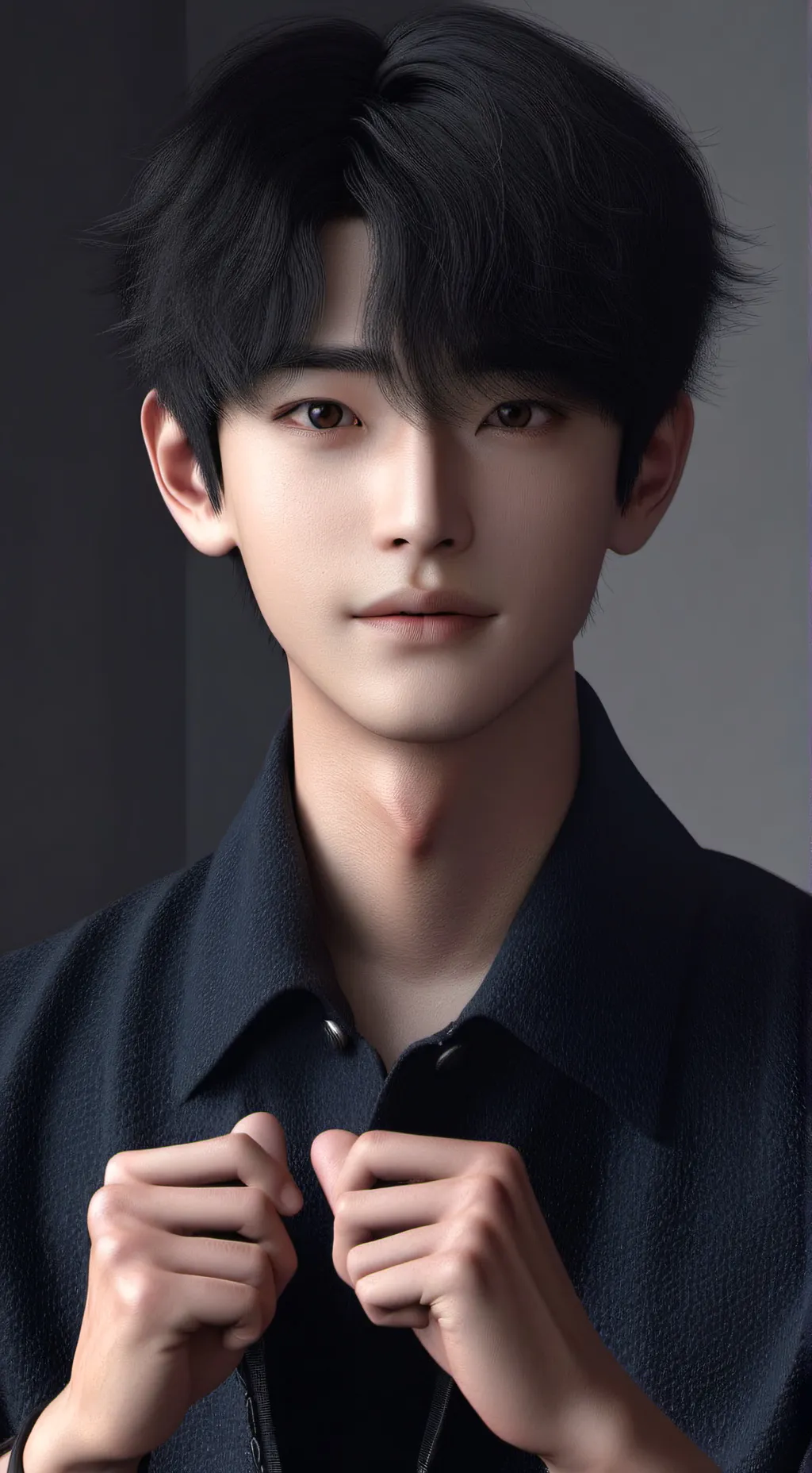 ai character: 日本人男性 background