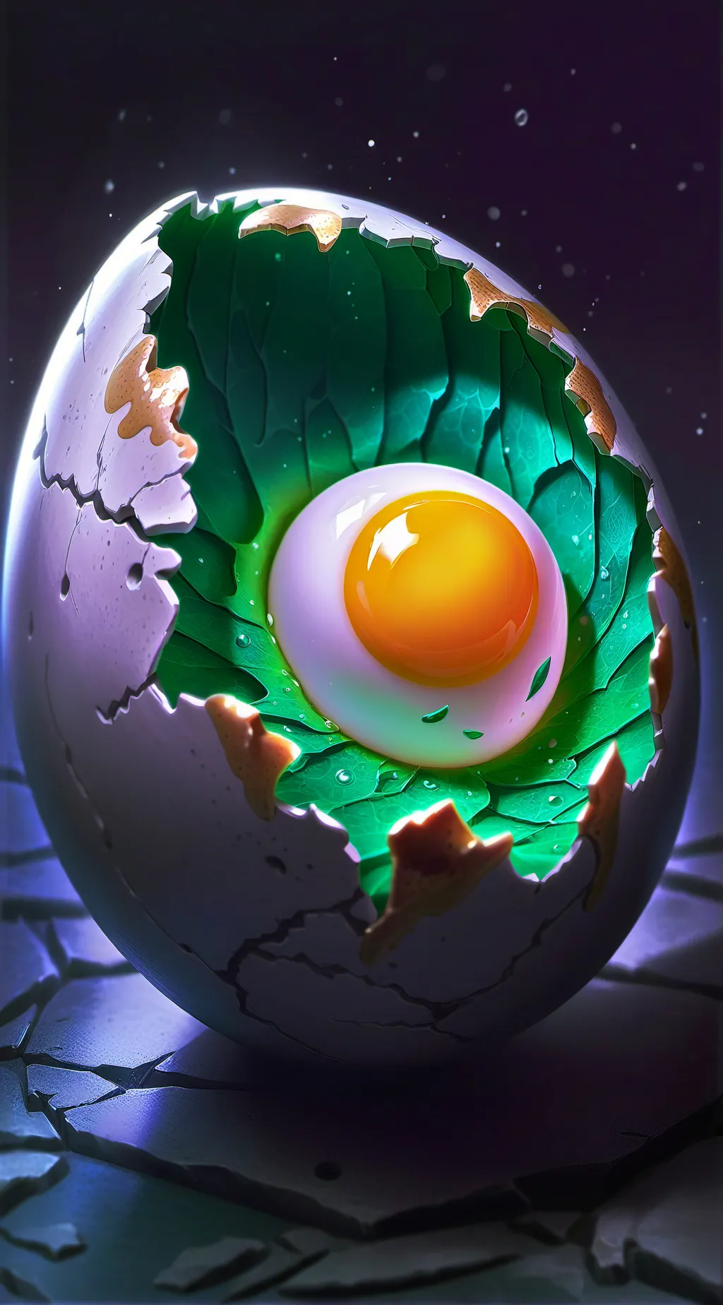 ai character: life of a parasite background