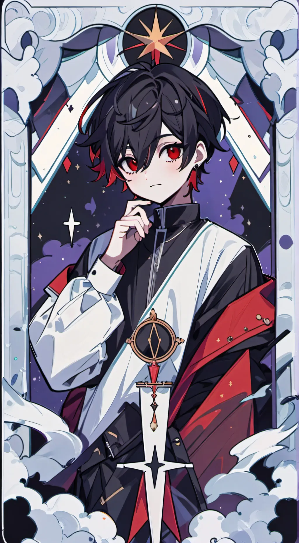 ai character: Vin background