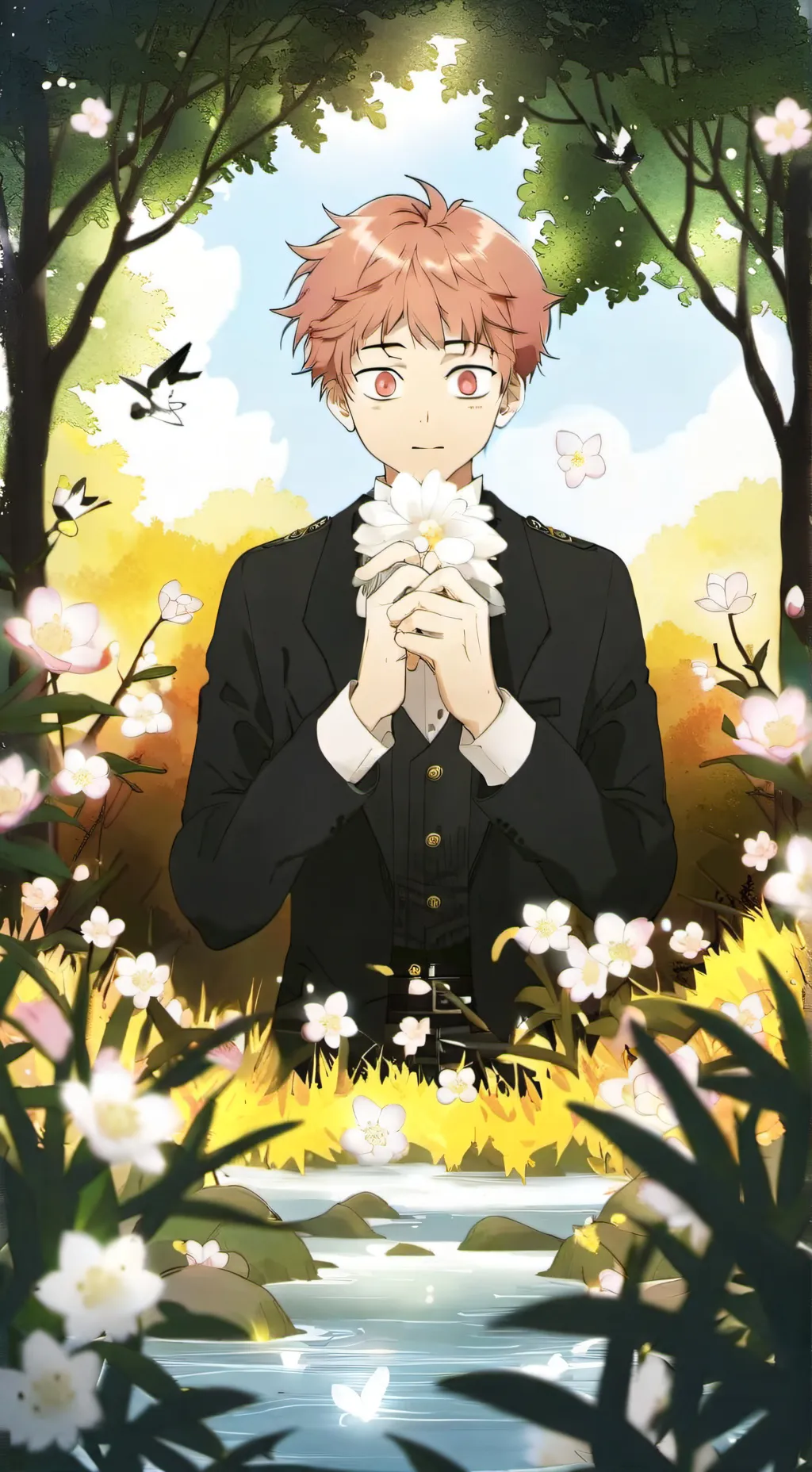 ai character: itidori background