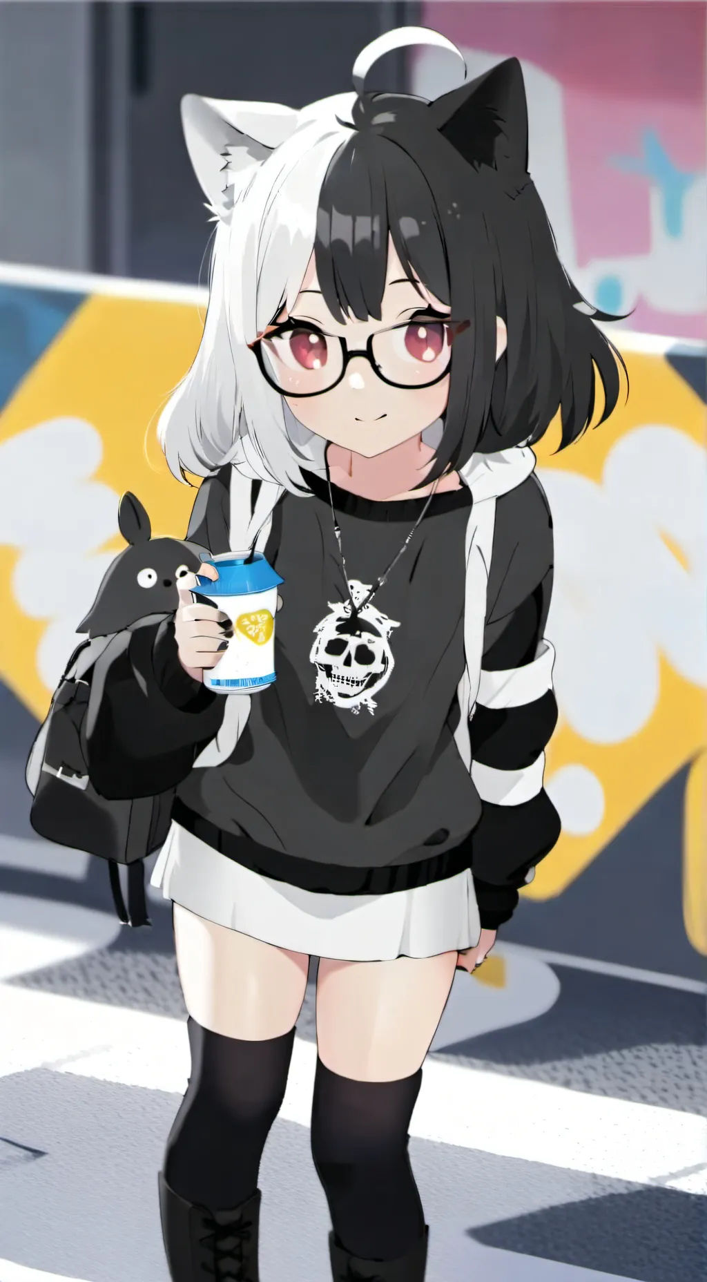 ai character: Me (the actual me) background