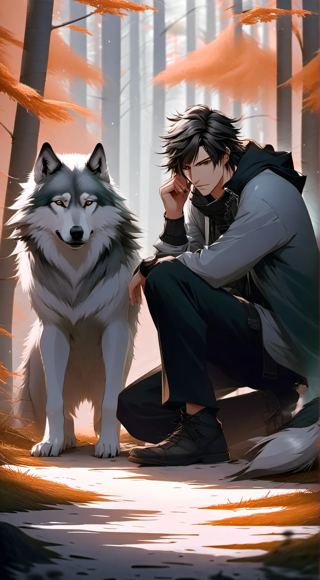 ai character: luka  background