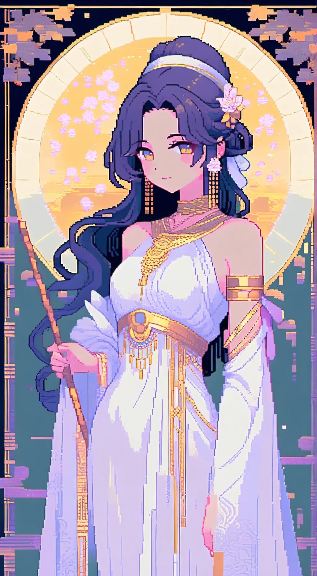 ai character: Shinobu as Calypso background