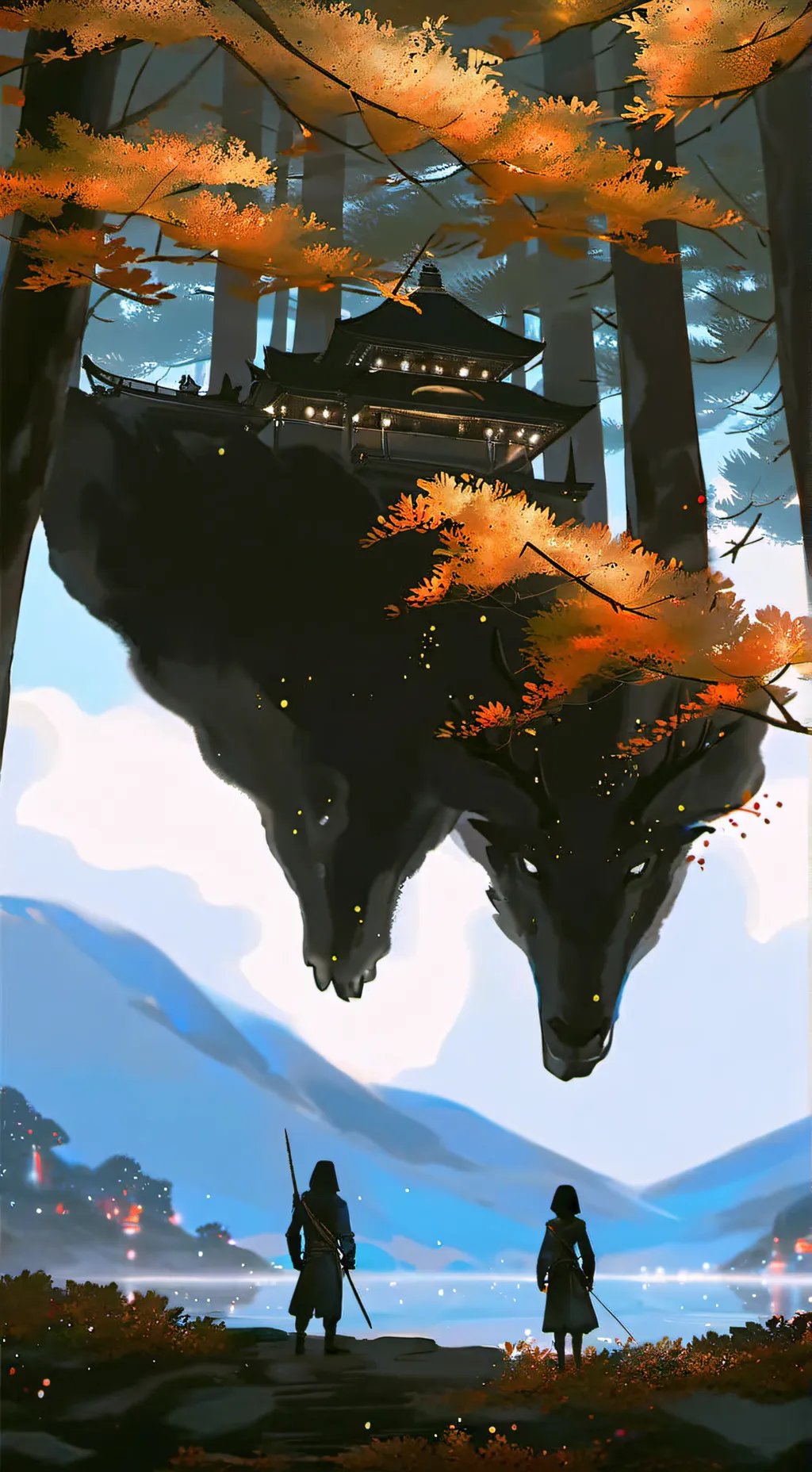 ai character: Thanos  background