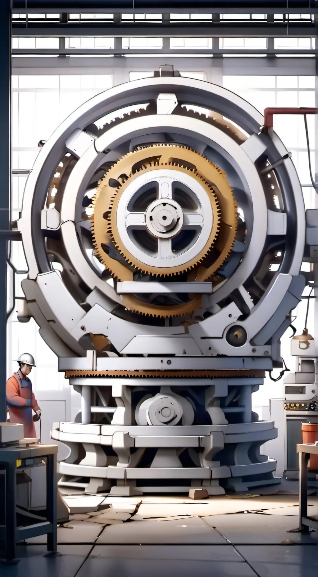 ai character: person changer background