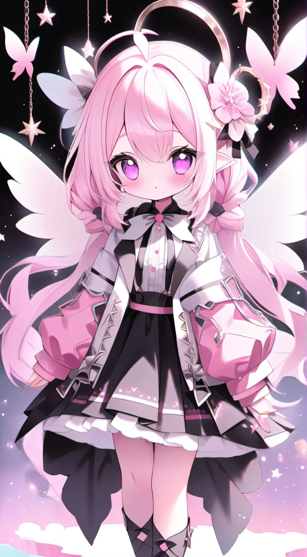 ai character: Bloom background