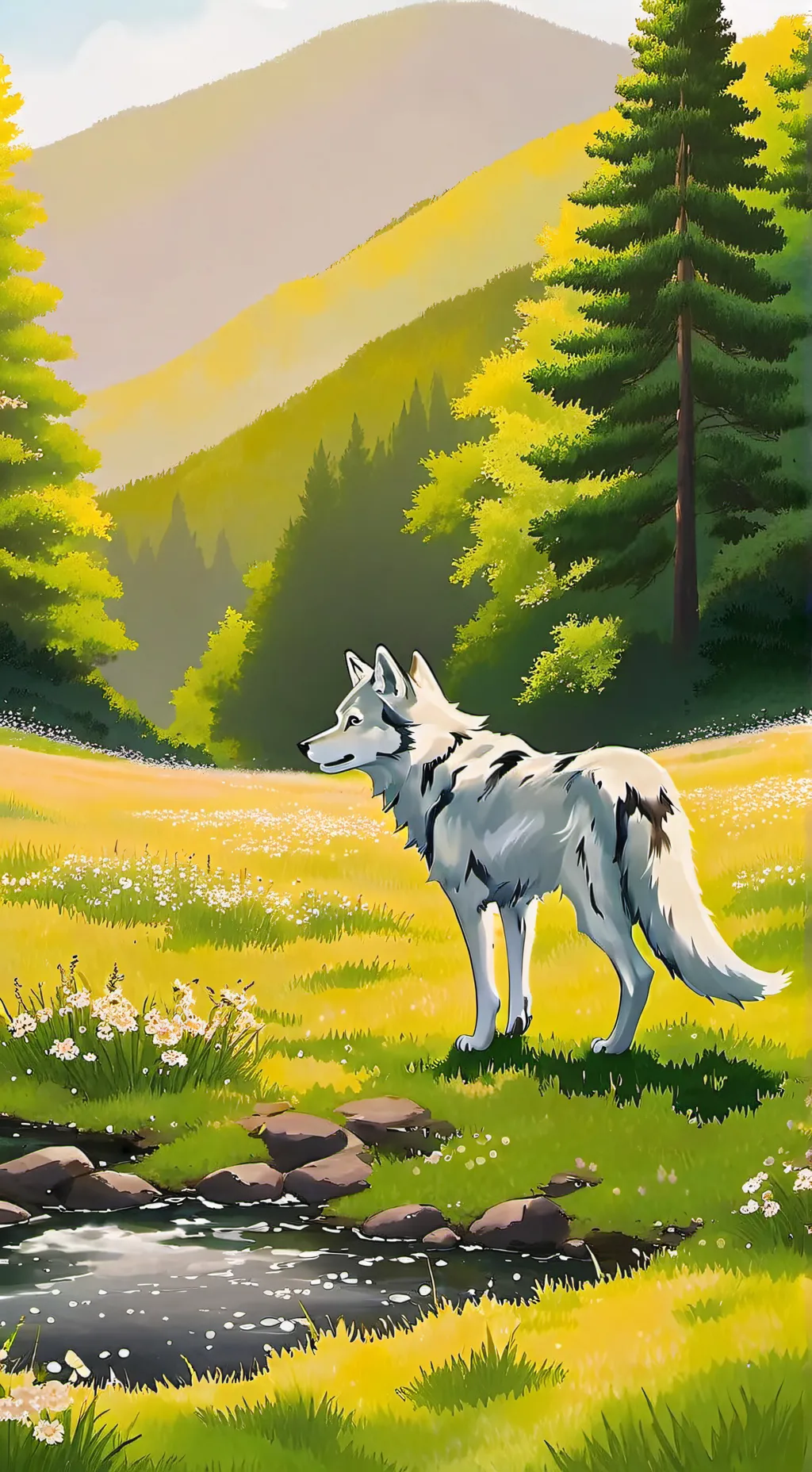 ai character: LRRH background