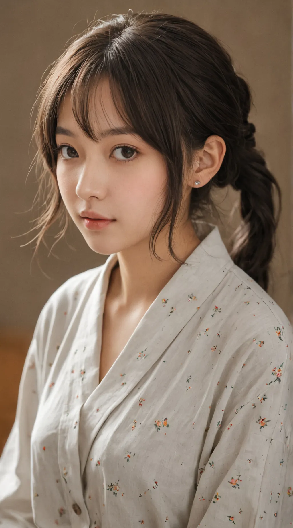 ai character: waiter (restauran) background