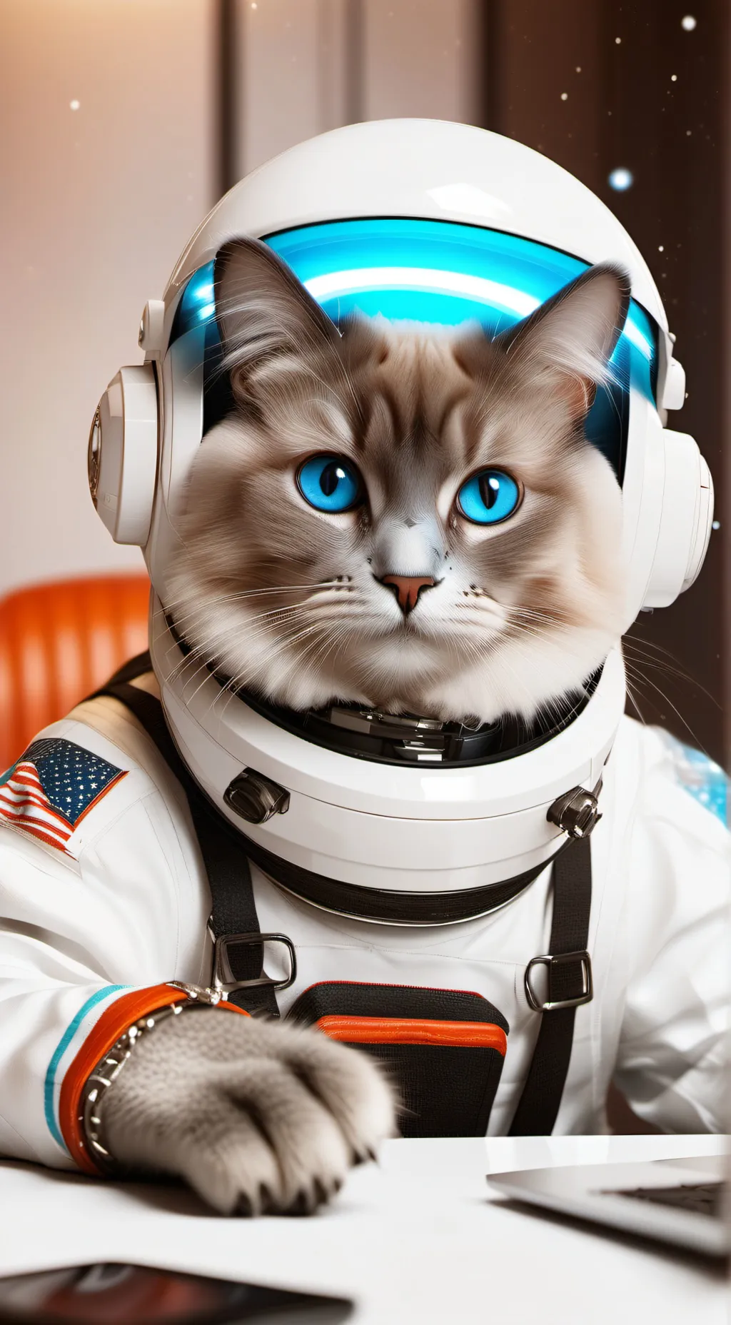 ai character: Pixel background