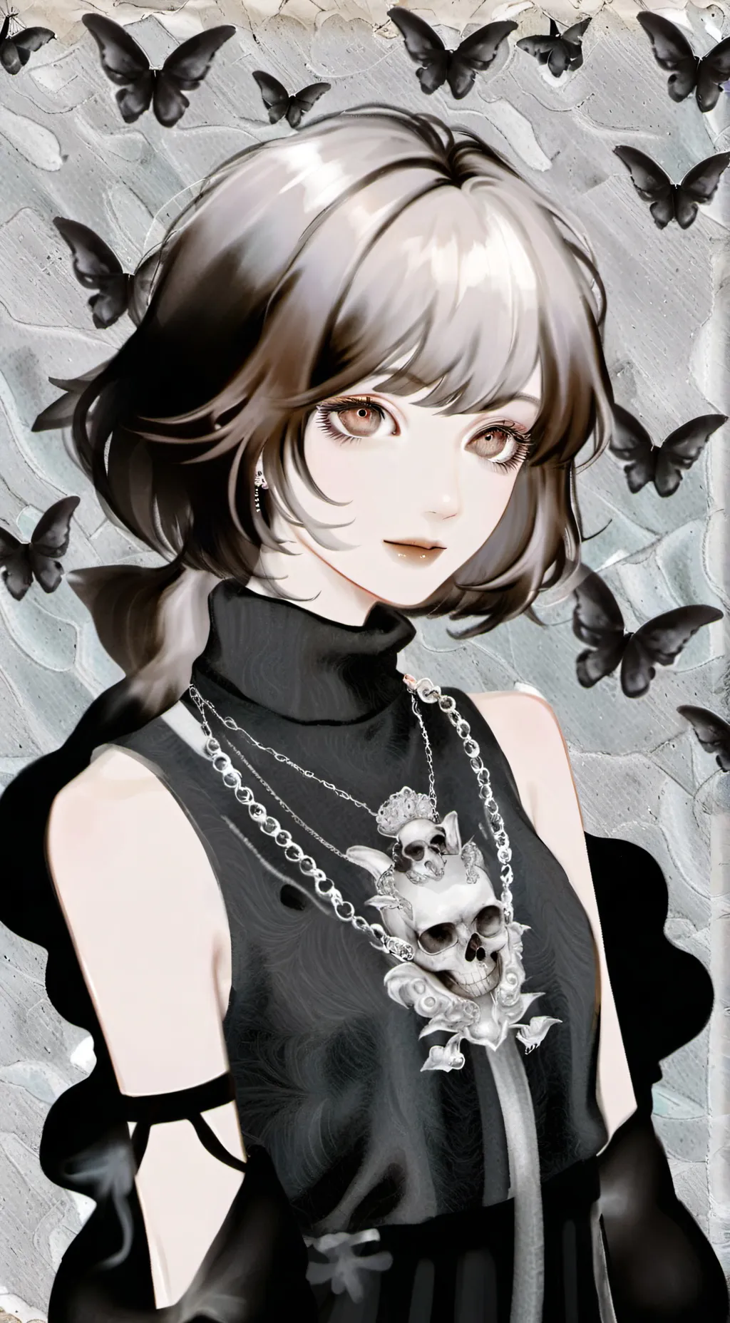 ai character: ღFleurღ background