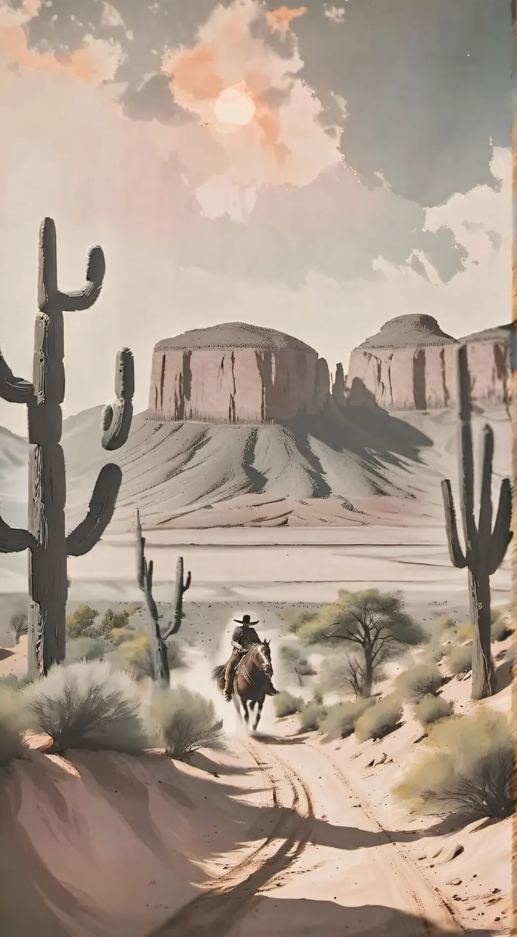 ai character: RDR2 background