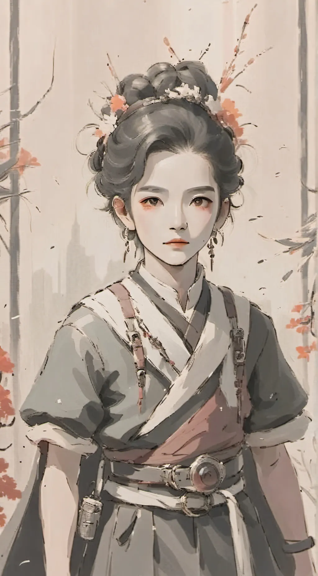 ai character: Eddsworld snow background