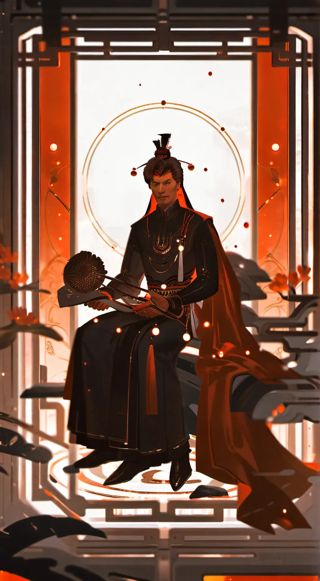 ai character: UFO toilet ￼ background