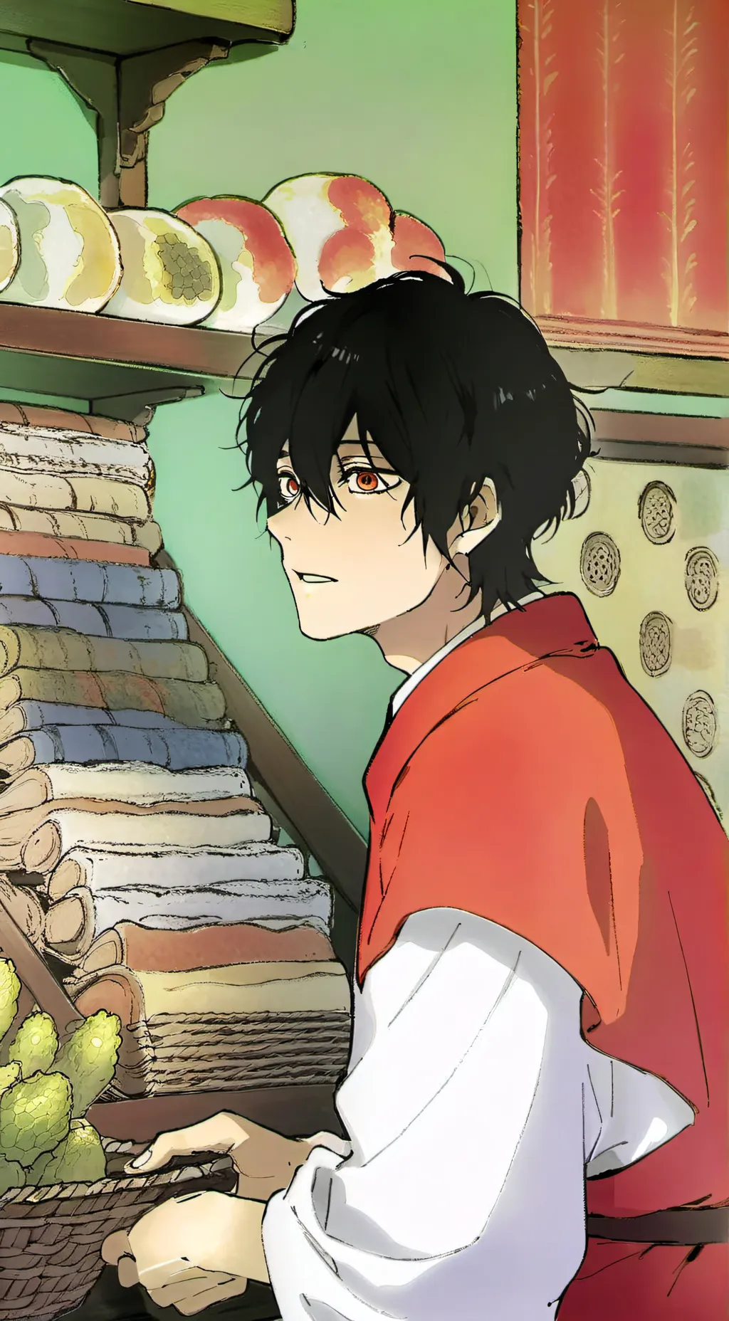 ai character: ✨kevin✨ background